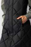 B Vertigo Gem Gewatteerde lange bodywarmer