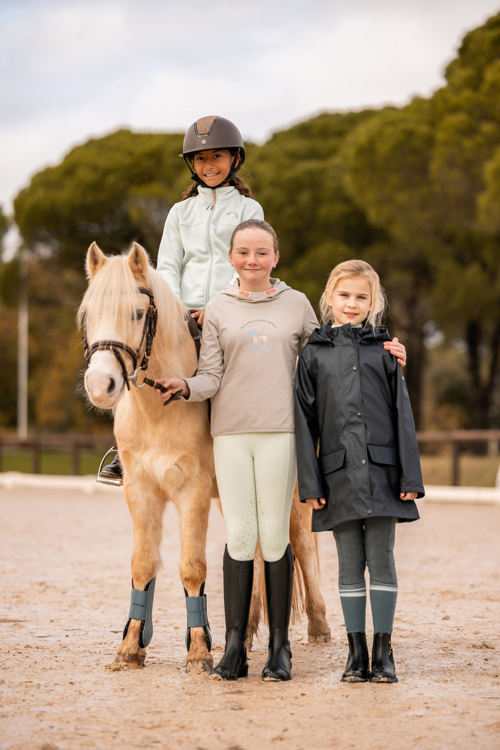 Horze Clara regenjas, kids