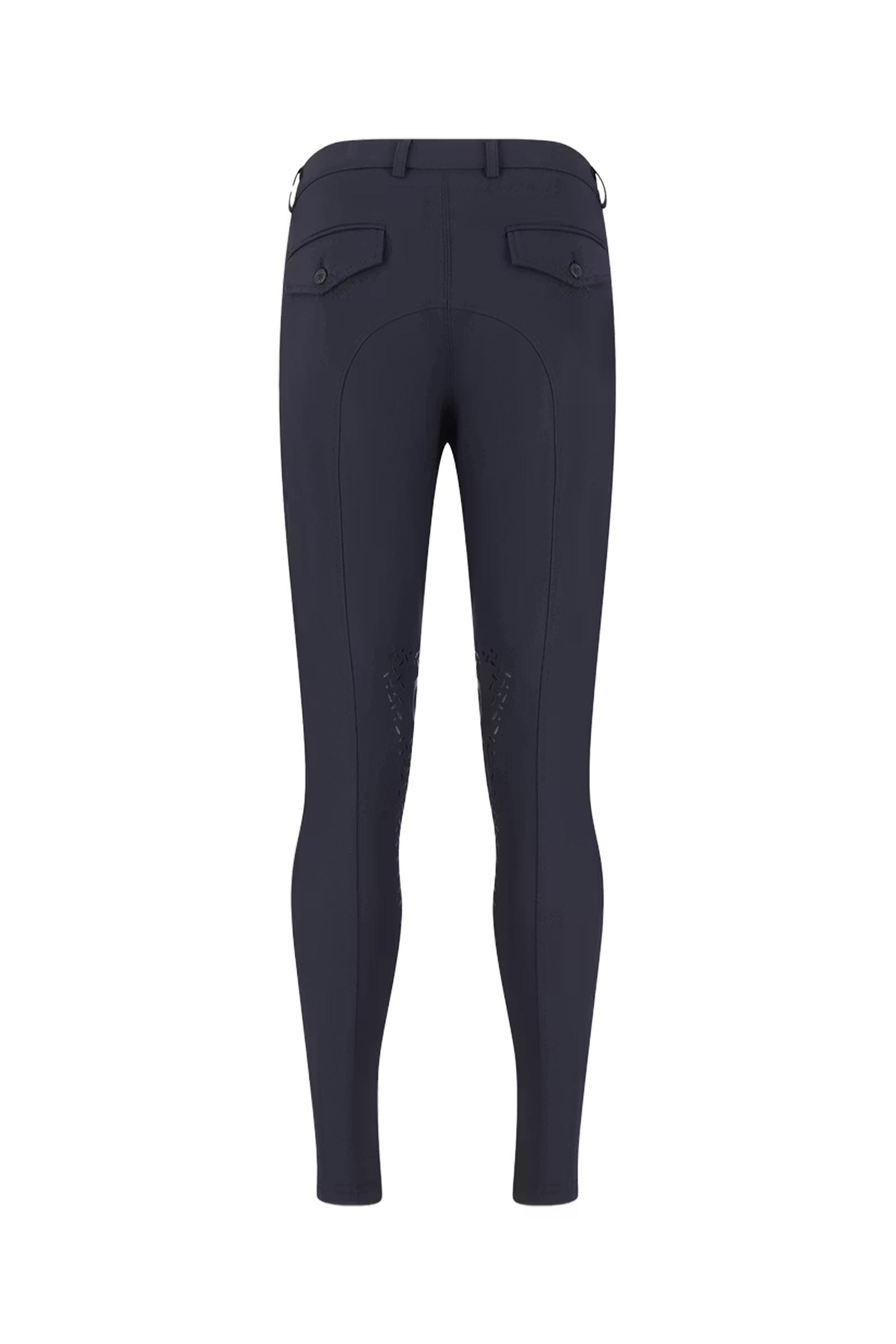 Navy Kentucky Horsewear Mexico herenrijbroek met kniegrip  