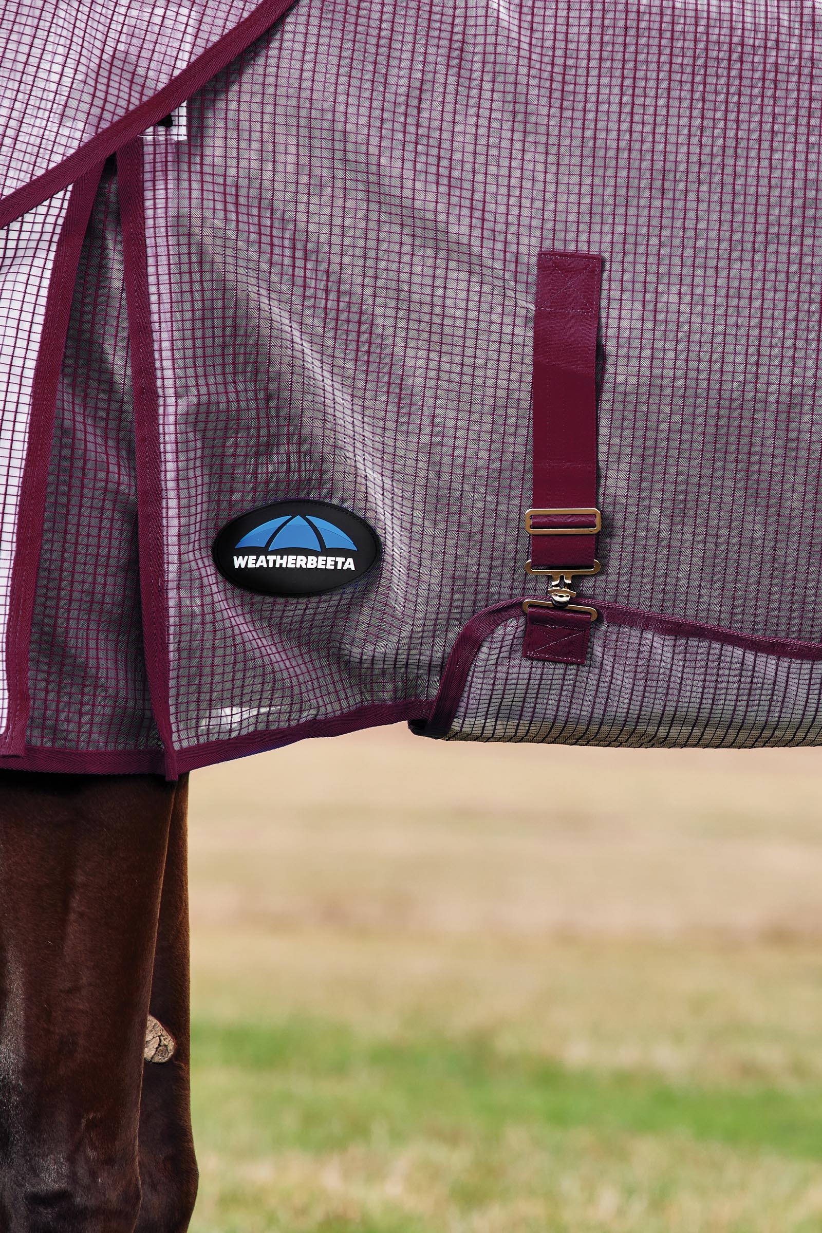 Weatherbeeta ComFiTec Ripshield Vliegendeken met afneembare hals, 0 g  