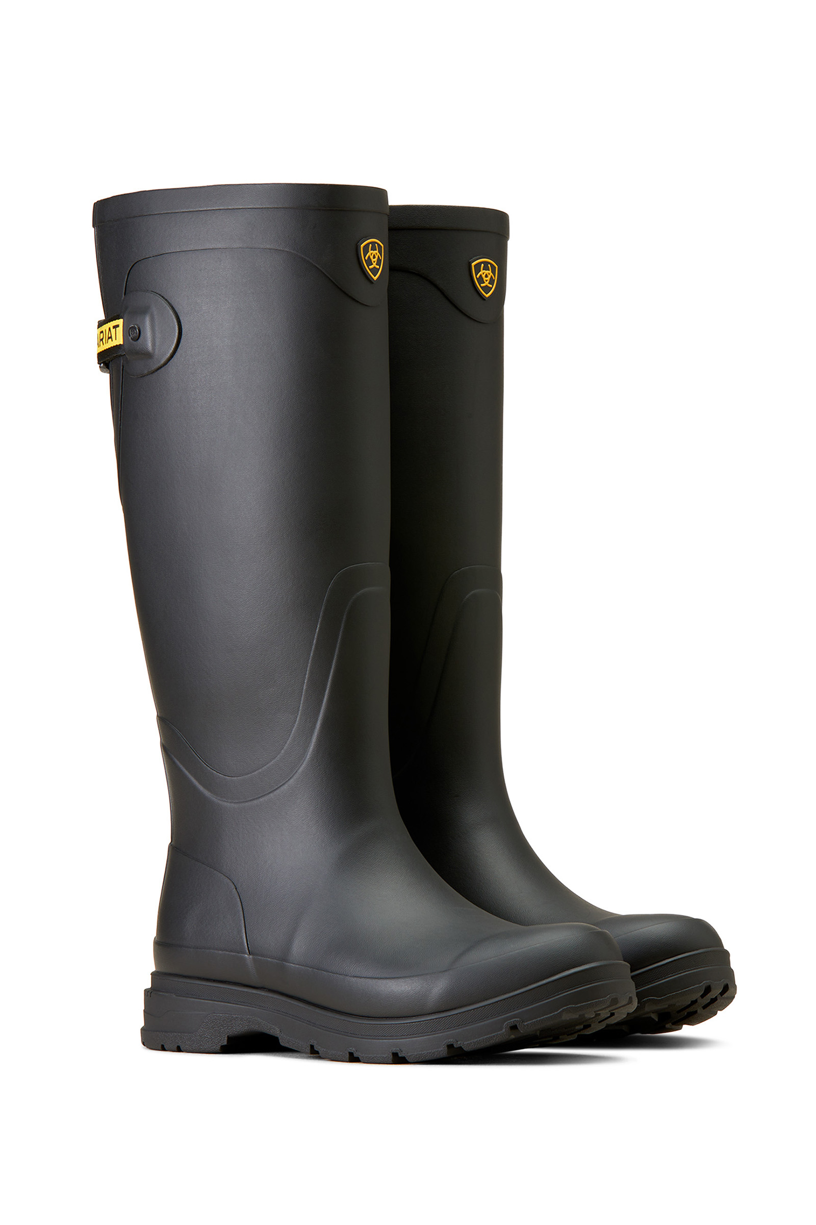 Black Ariat Kelmarsh dames rubberlaarzen