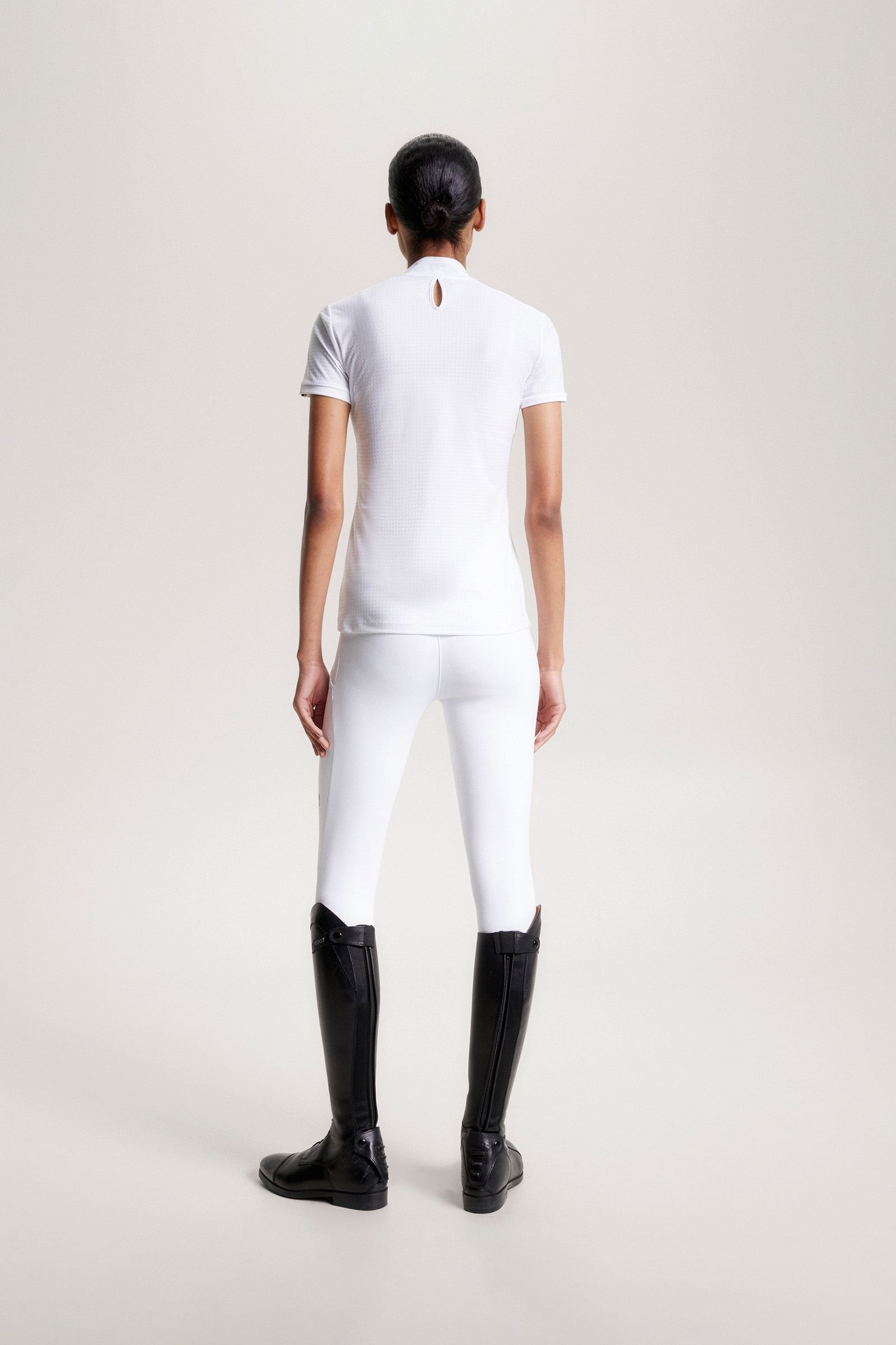 Tommy Hilfiger Equestrian Chelsea verkoelend polo shirt met korte mouwen en logo