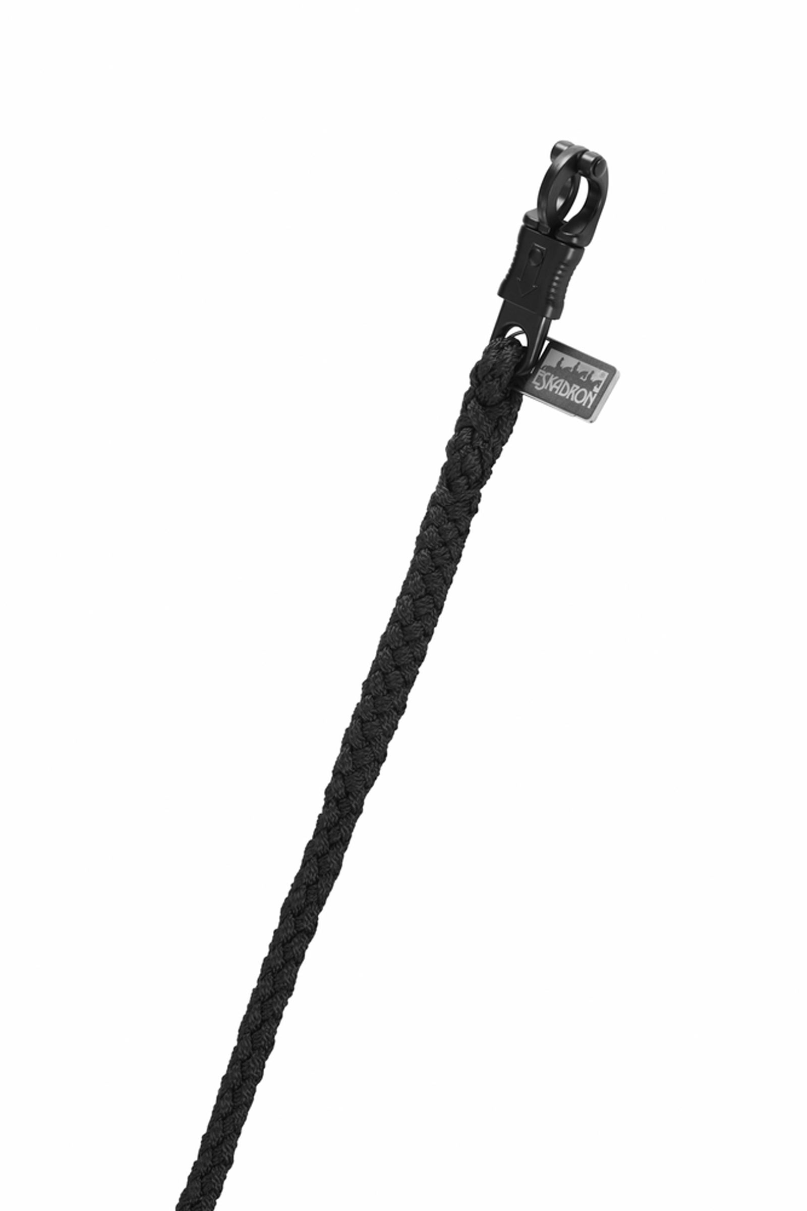 Black Eskadron Dynamics AW25 halstertouw met standaard paniekhaak