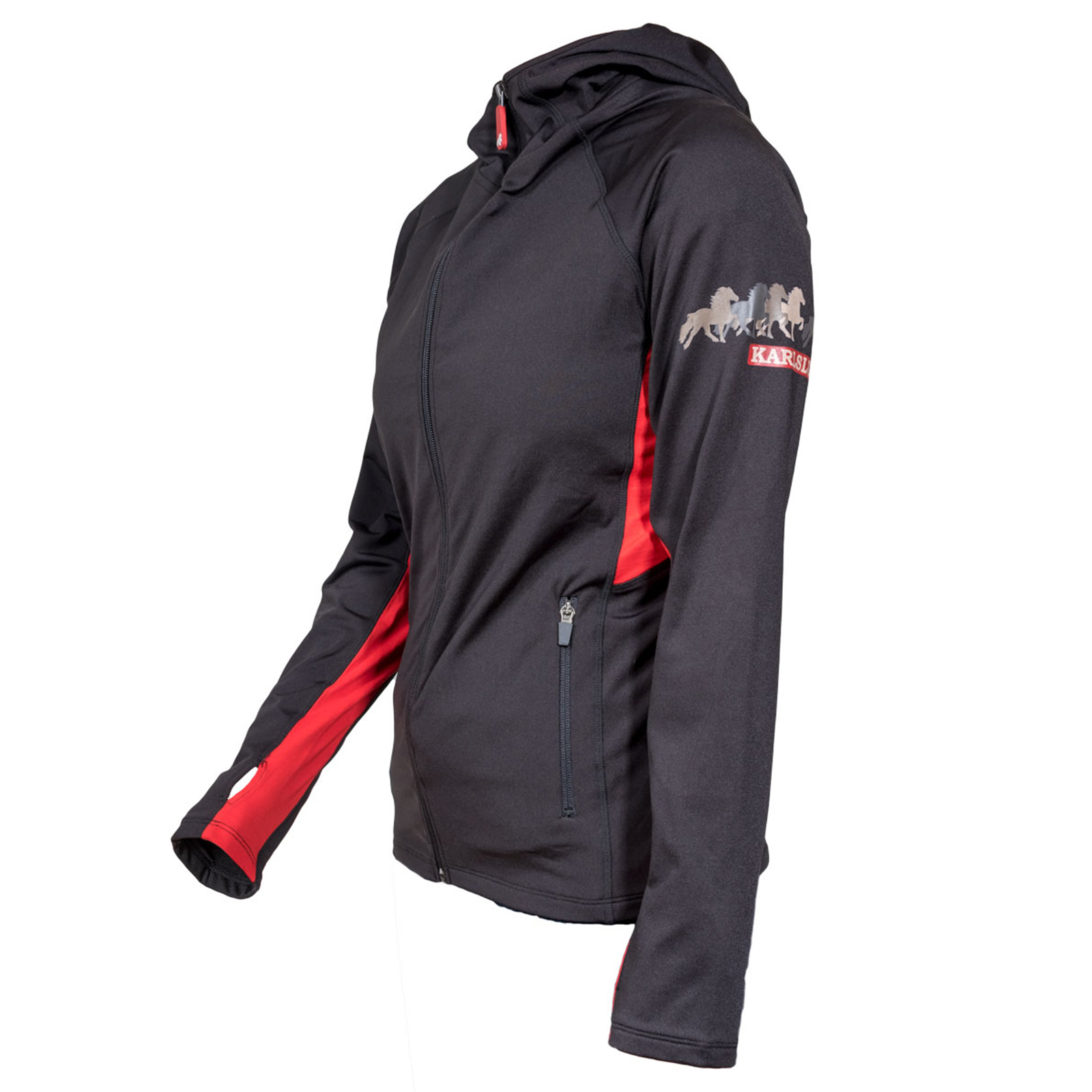 Karlslund Kylja Hoodie, met rits