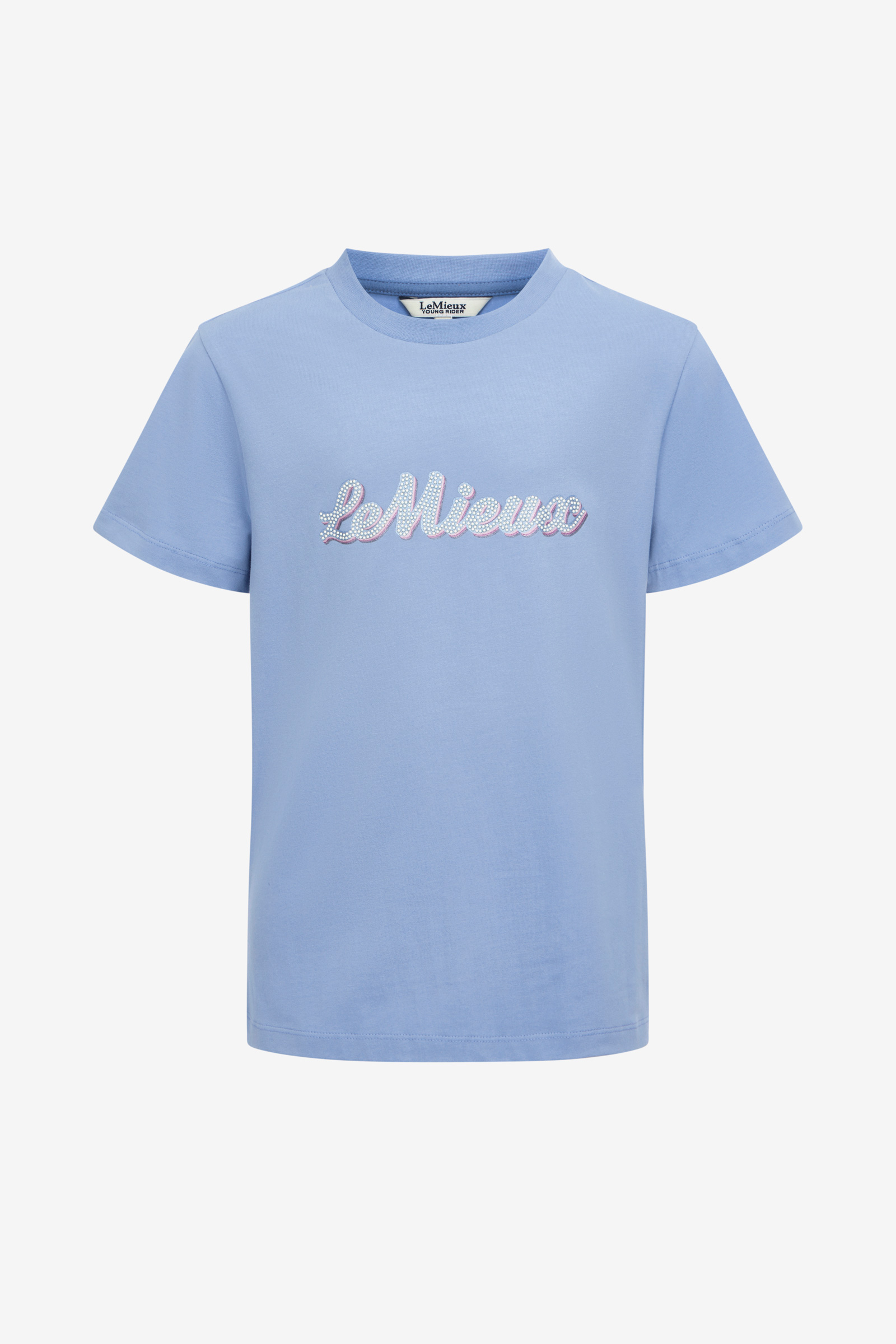 Powder Blue LeMieux Young Rider Arianna kinder T-shirt