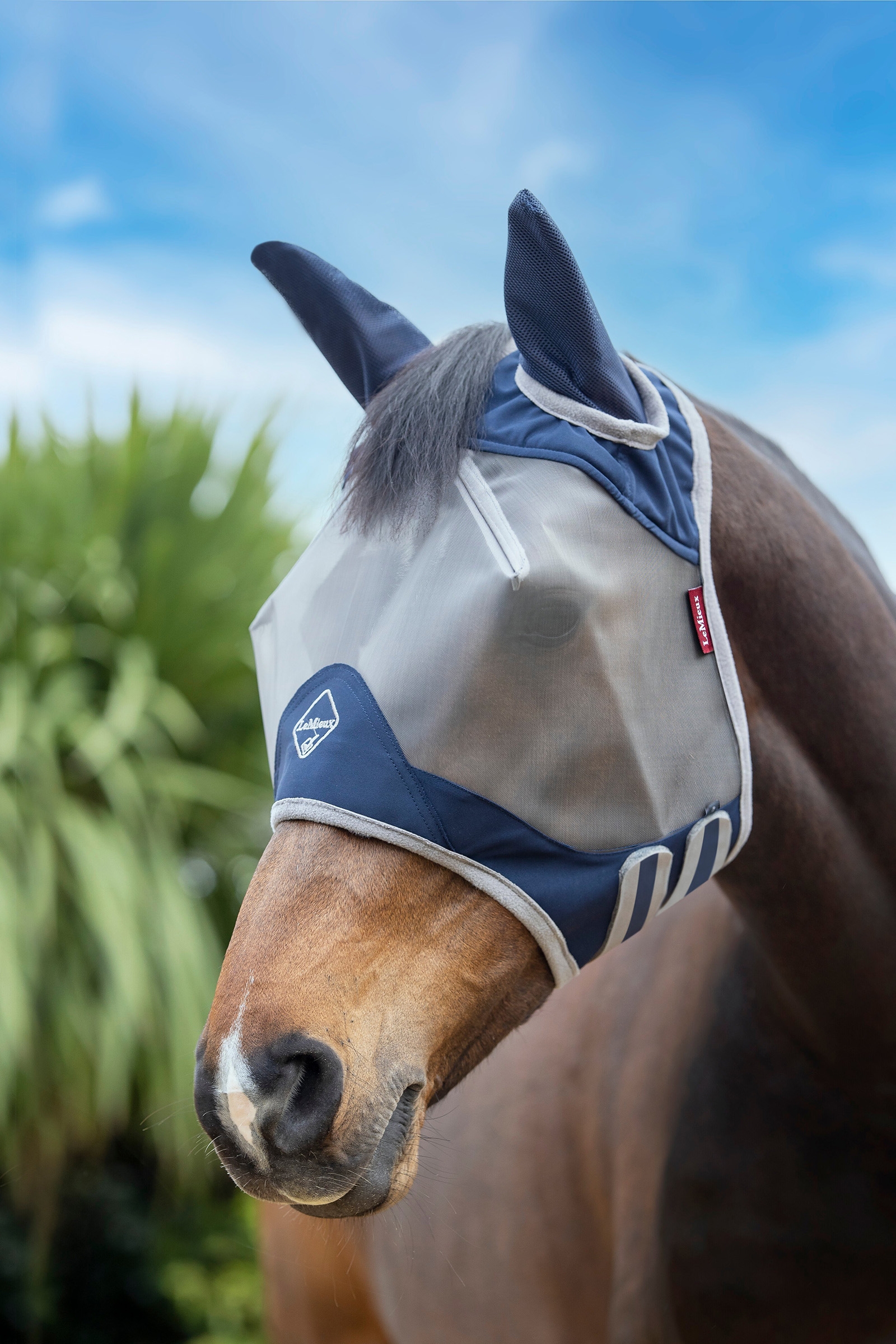 LeMieux Armour Shield Pro Vliegenmasker, half