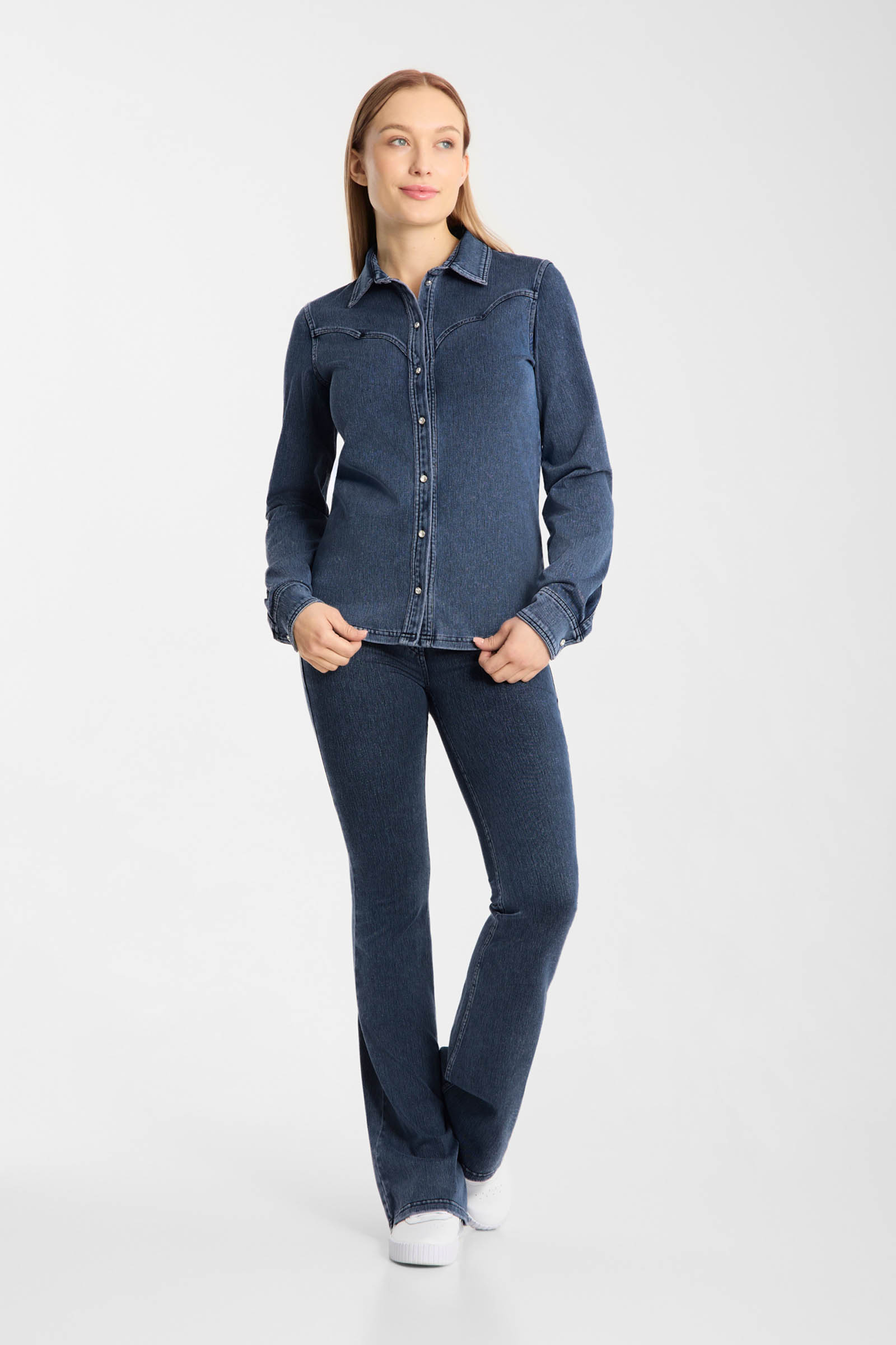 Horze Ulrika dames western overhemd