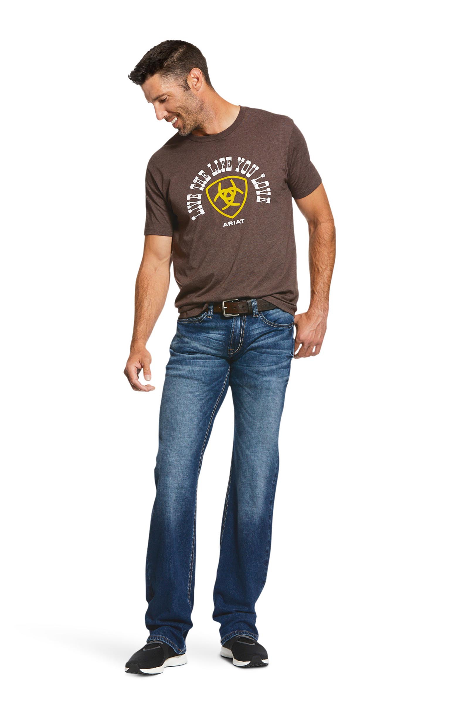 Ariat Nassau M7 Rocker herenjeans met rechte pijpen