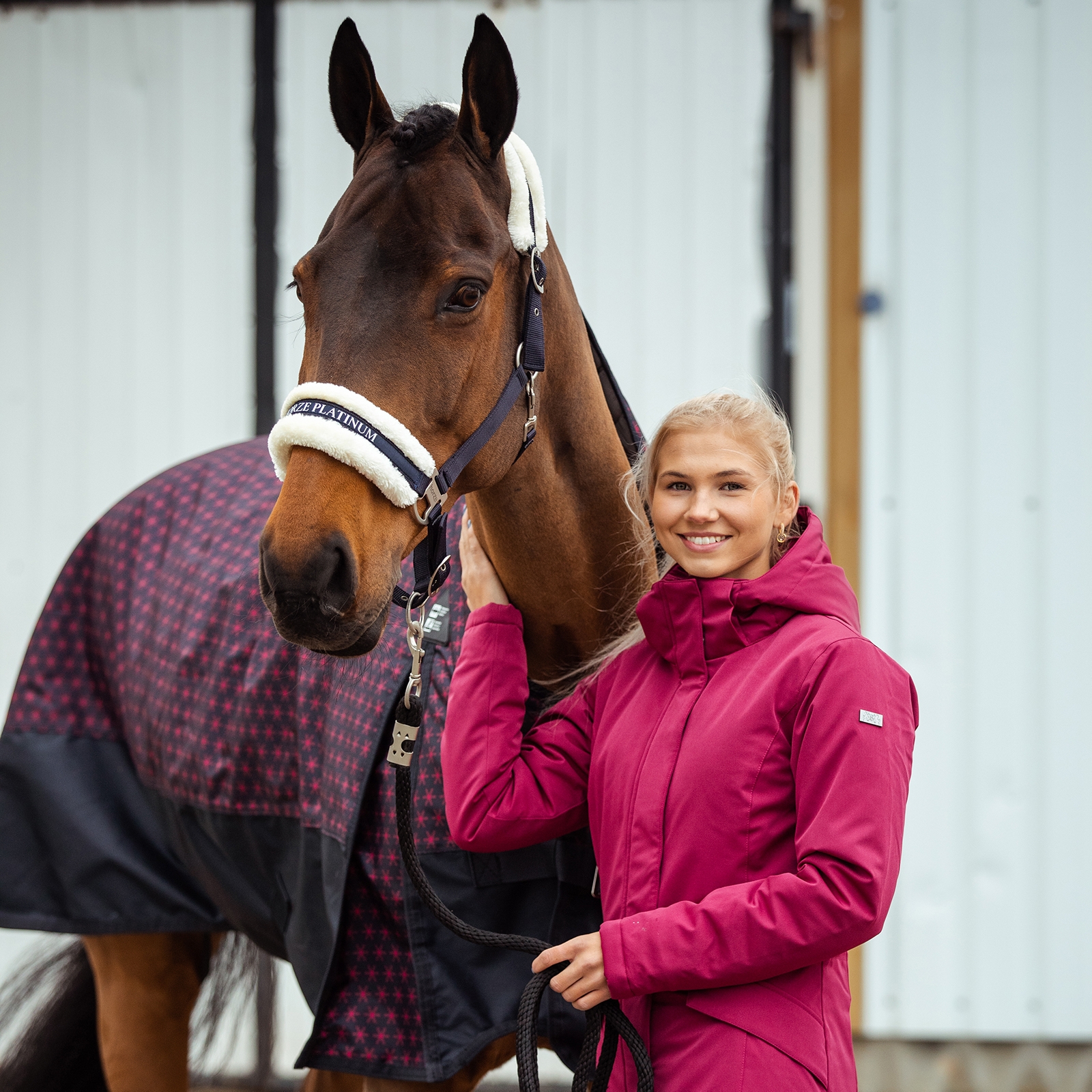 B Vertigo Dana Gevoerde Winterjas, dames