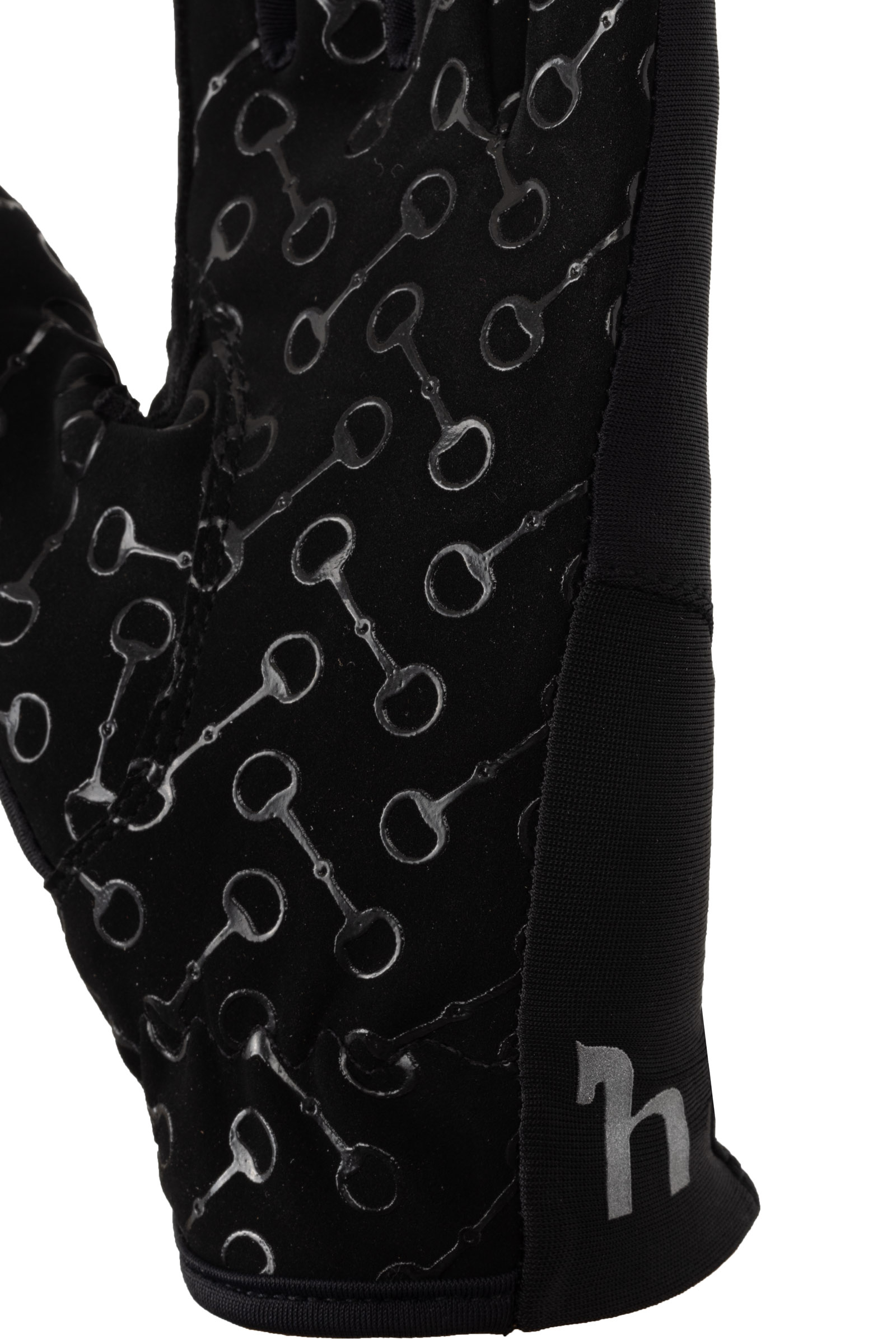 Horze Paardrijhandschoenen met siliconen palm print, kinderen