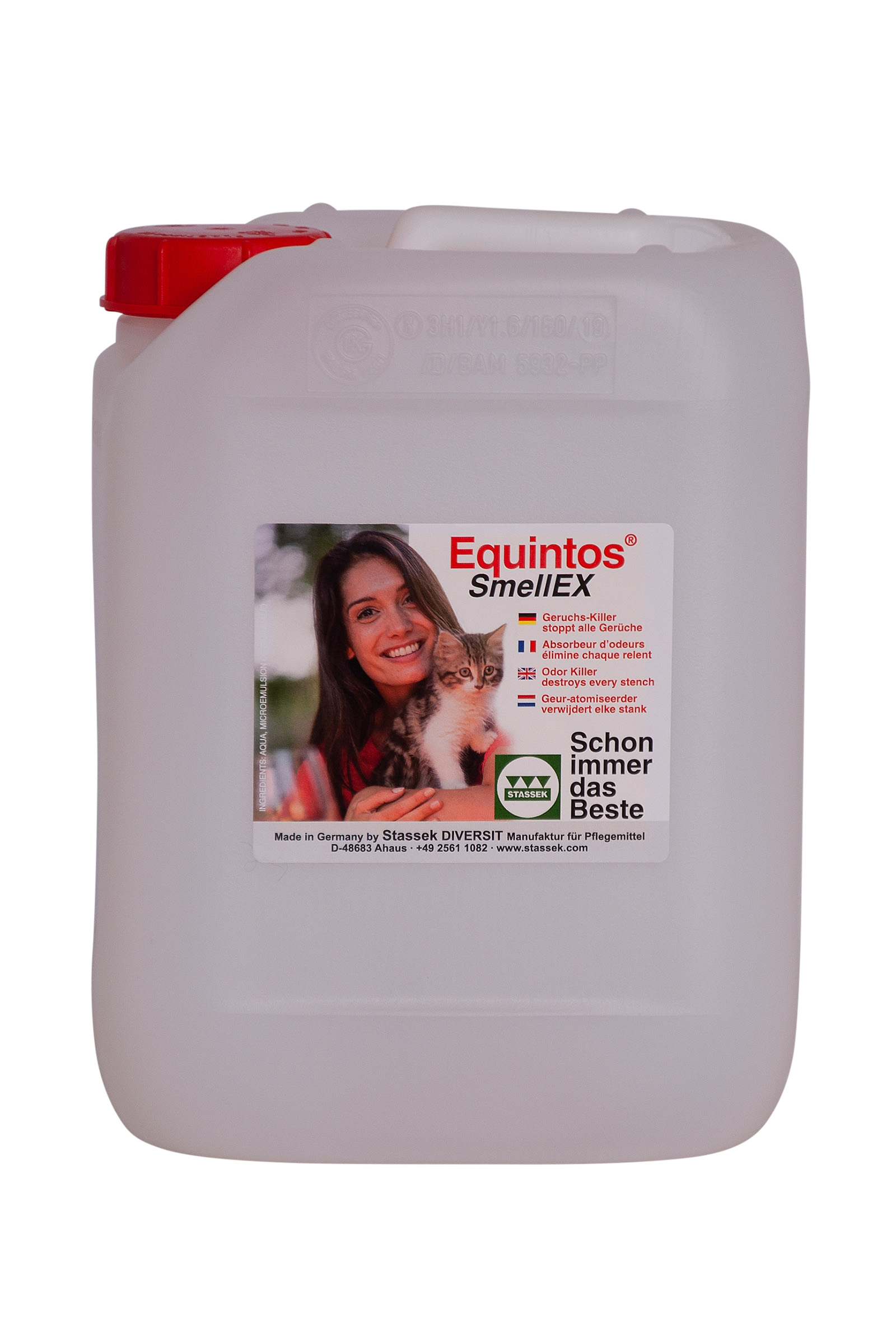Stassek Equintos Smellex Geurverdelger, 2 liter