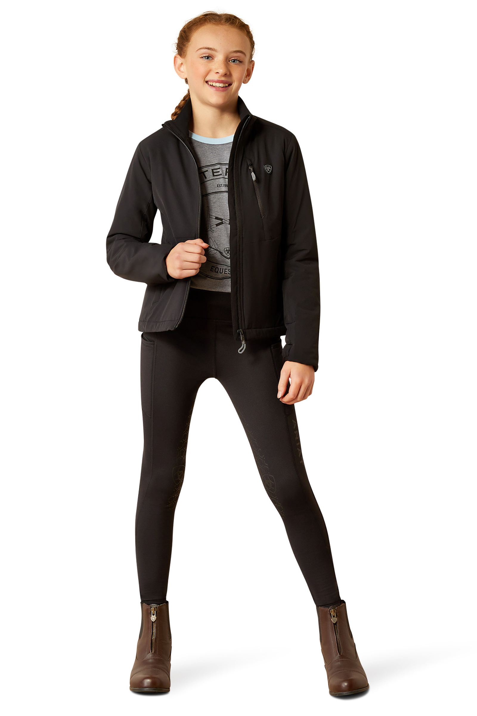 Ariat Rion StretchShell Kinderen Gewatteerde Jas