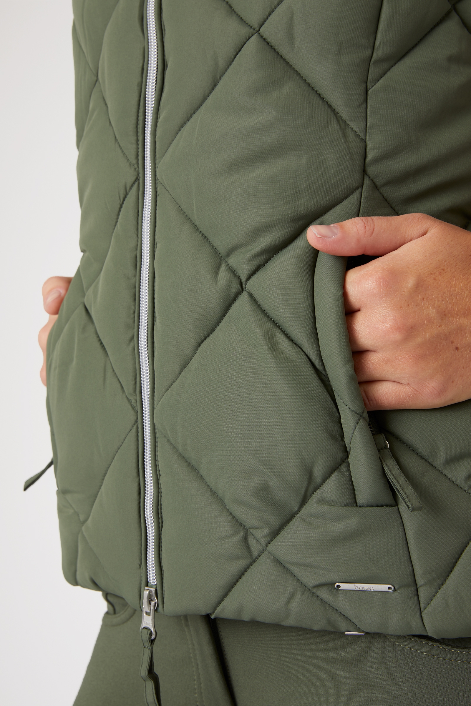 Horze Carola gevoerde bodywarmer, dames