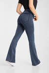 Horze Emery dames western rijlegging met bootcut en denimlook