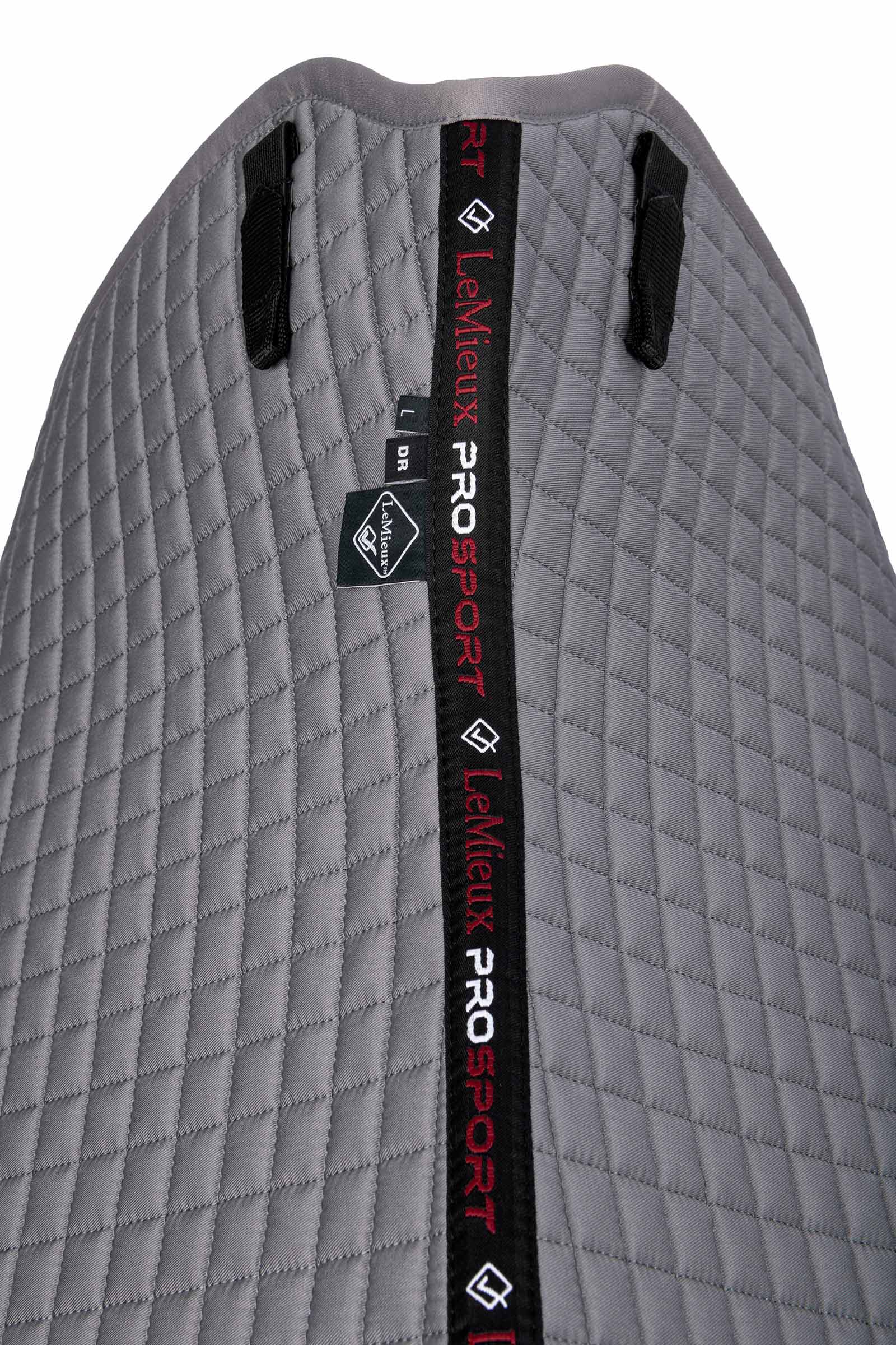 Grey LeMieux Square Katoenen Dressuurzadeldek