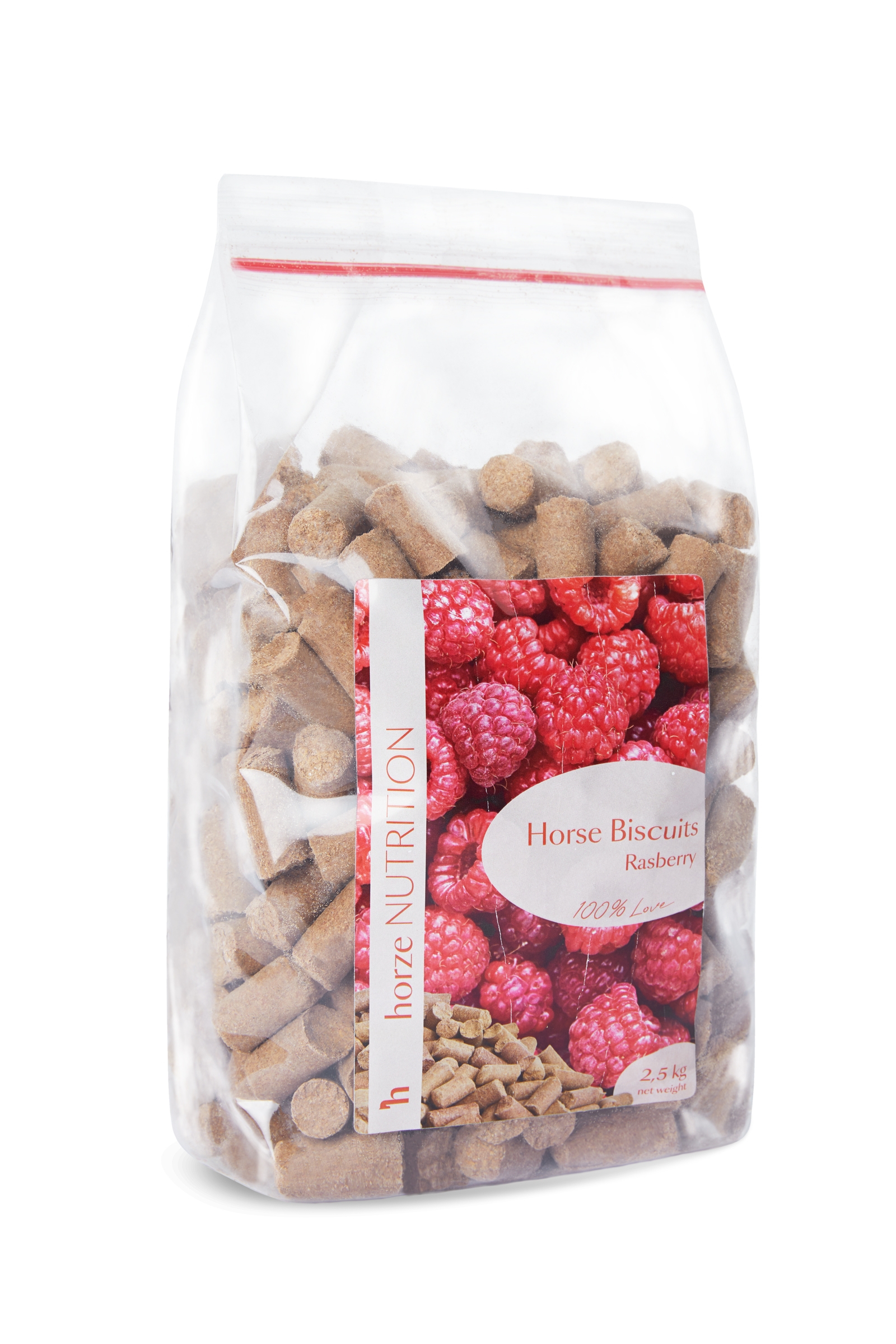 Horze Biscuits Raspberry, paardensnoepjes, 2,5 kilo