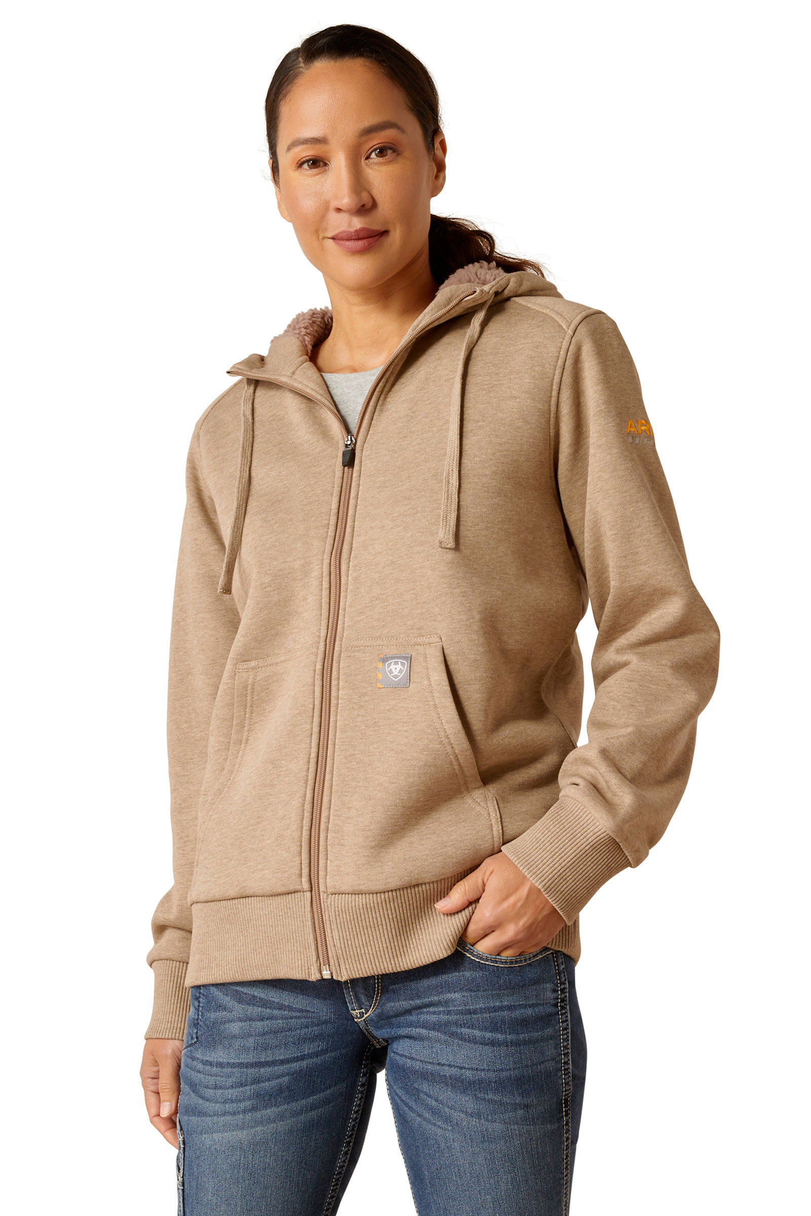 Ariat Rebar All-Weather Sherpa Hoodie met rits