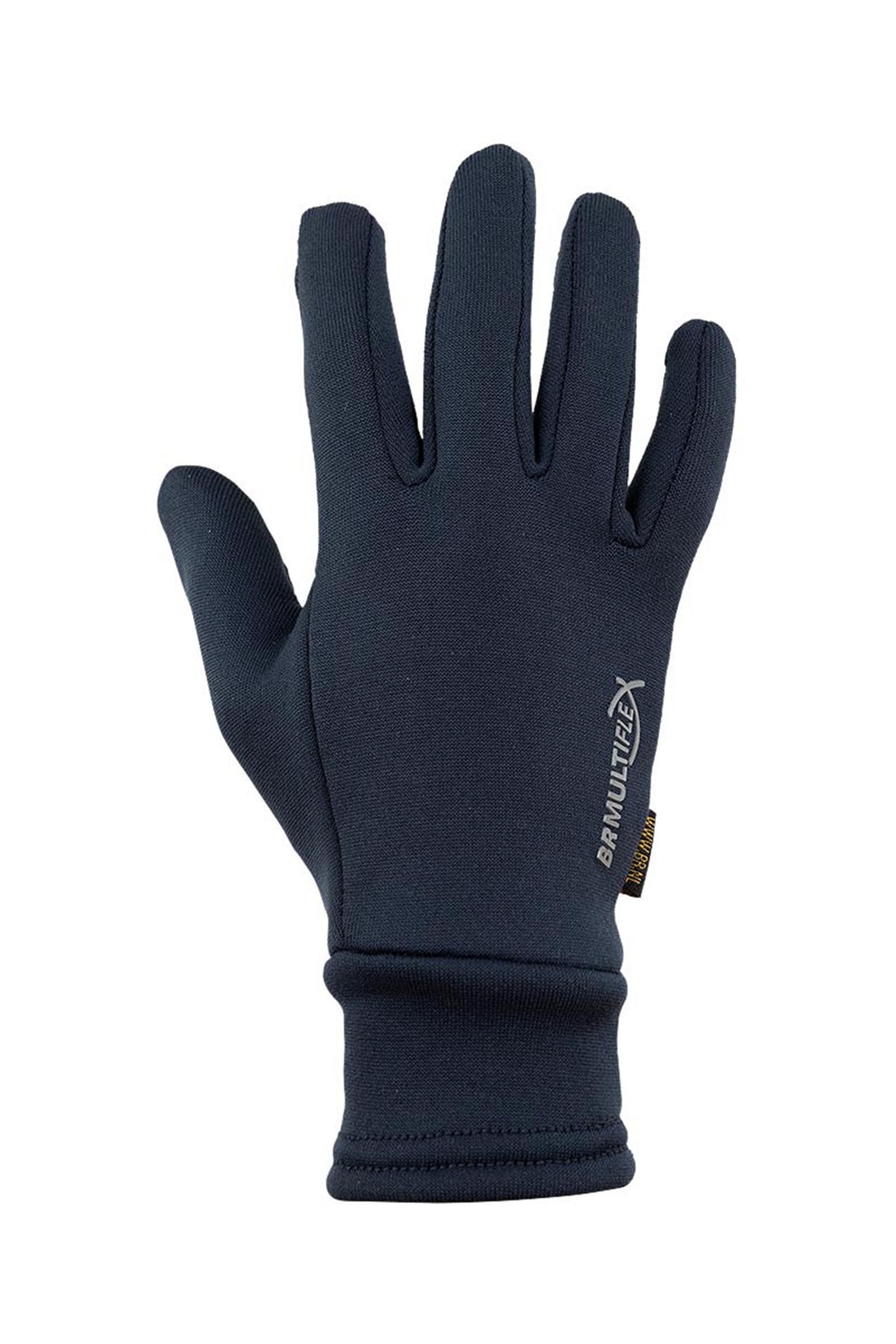 Navy BR winter rijhandschoenen met antislip