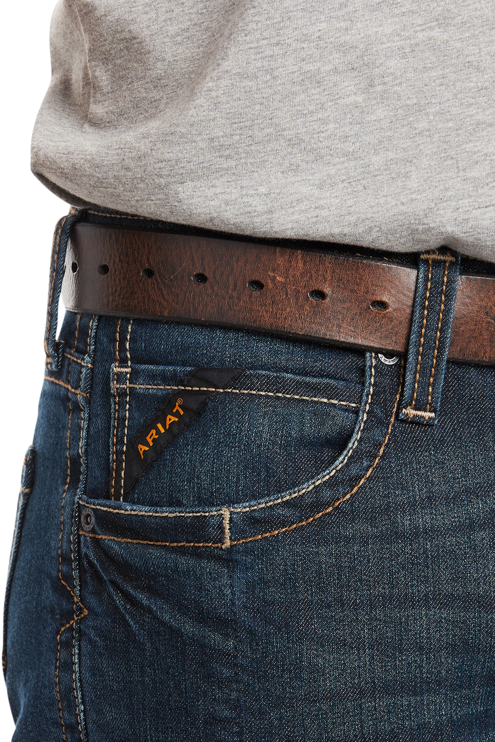 Ariat Rebar M7 Slim Durastretch Heren jeans met rechte pijp