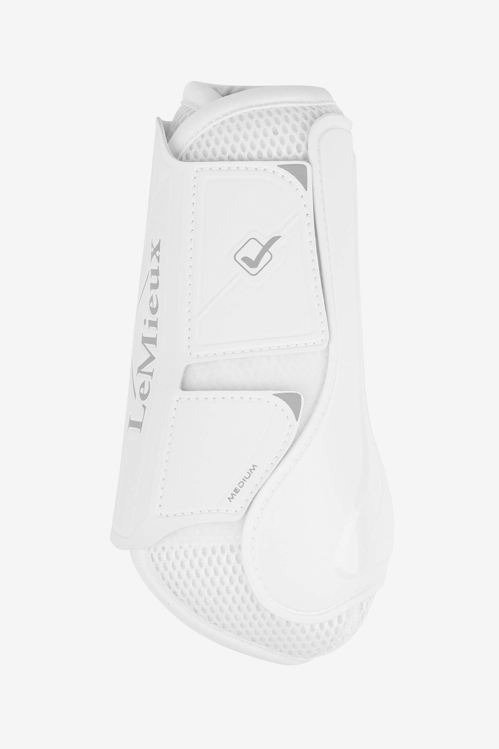 White LeMieux Motionflex dressuur beenbeschermers
