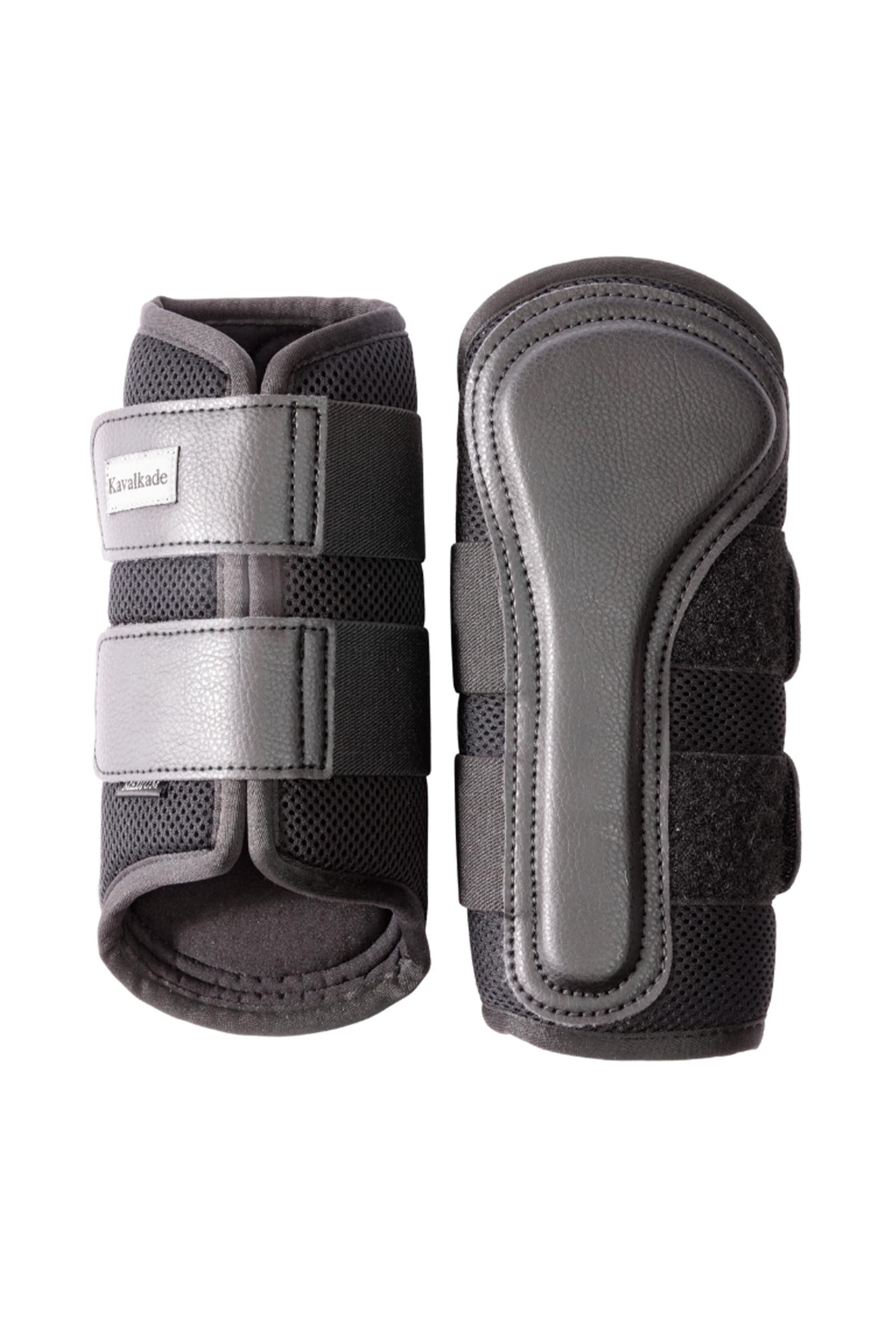 Black Kavalkade Anatomic Mesh beenbeschermers