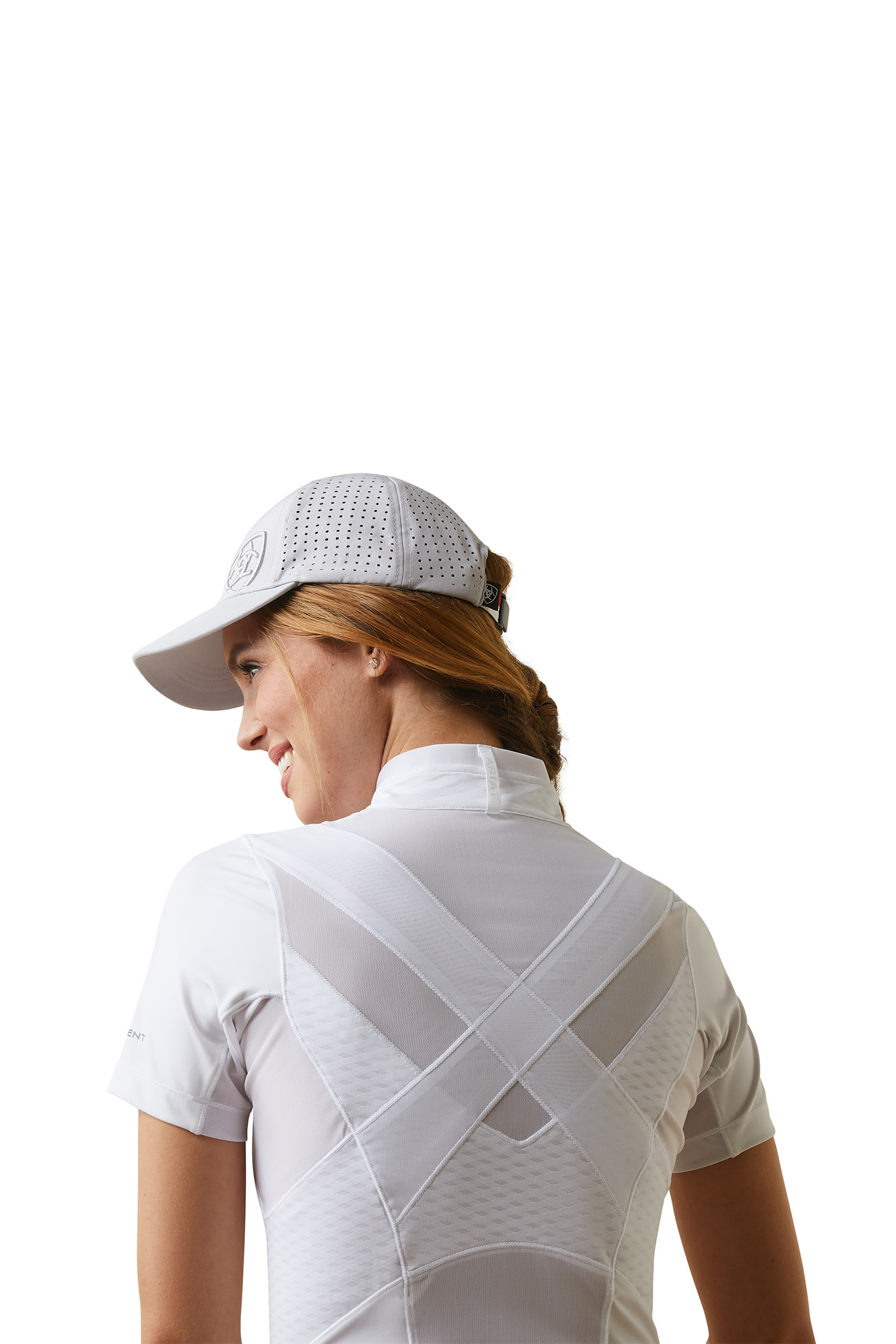 Ariat Ascent wedstrijdshirt met 1/4 rits voor dames