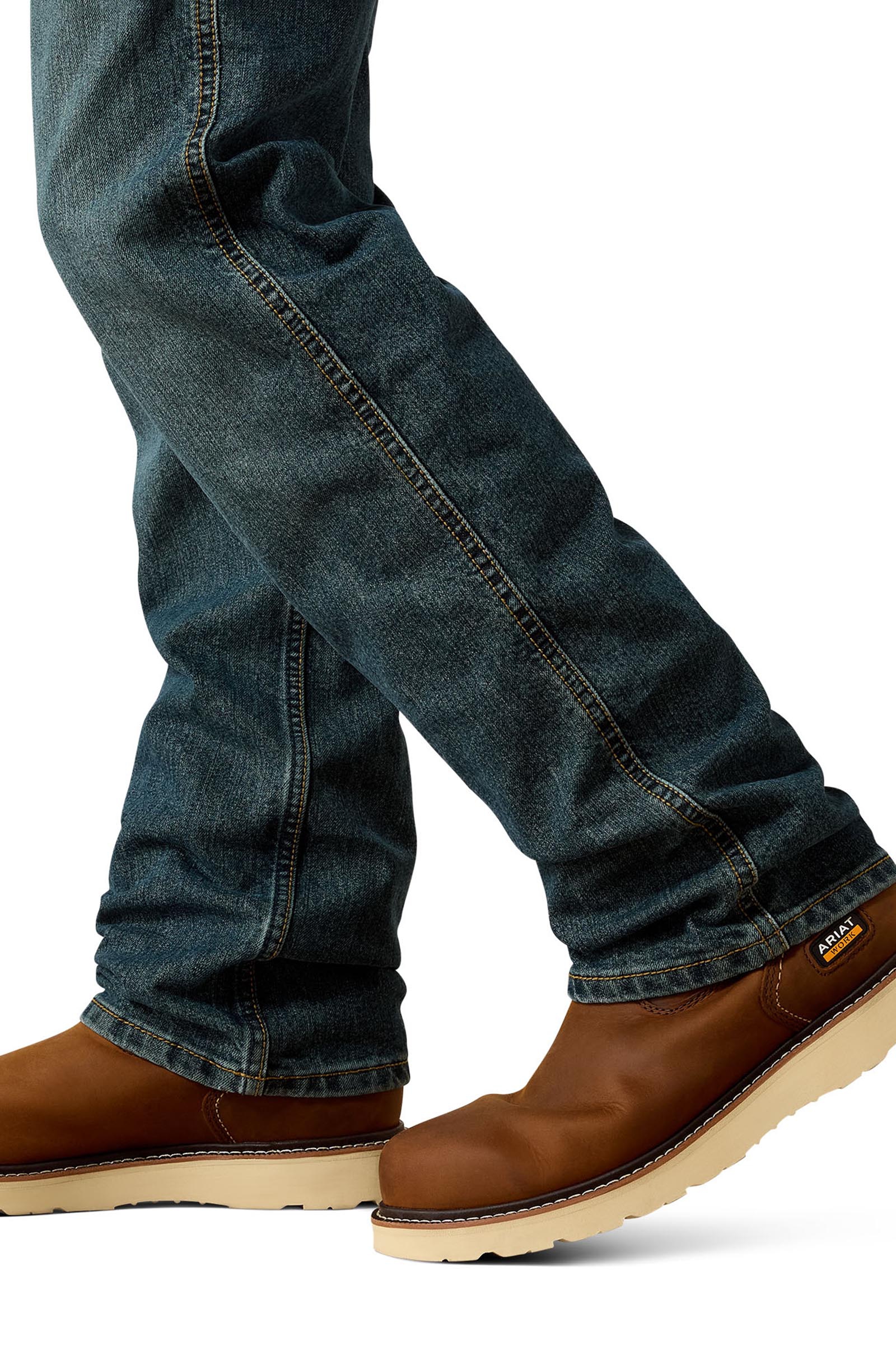 Ariat Rebar M7 Slim DuraStretch Workhorse Heren werkjeans met rechte pijp