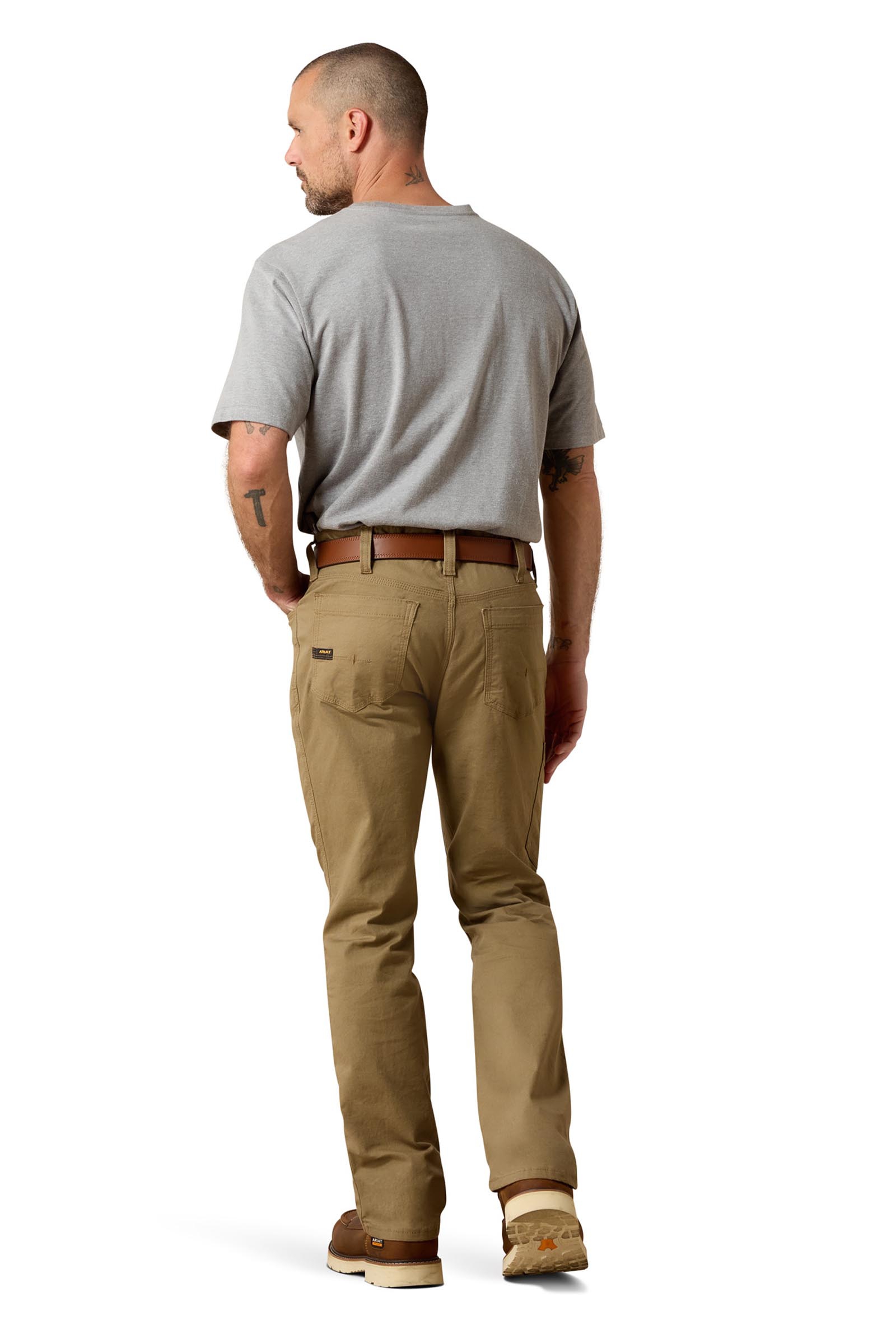 Ariat Rebar M7 Slim DuraStretch Made Tough Straight Heren broek met rechte pijp