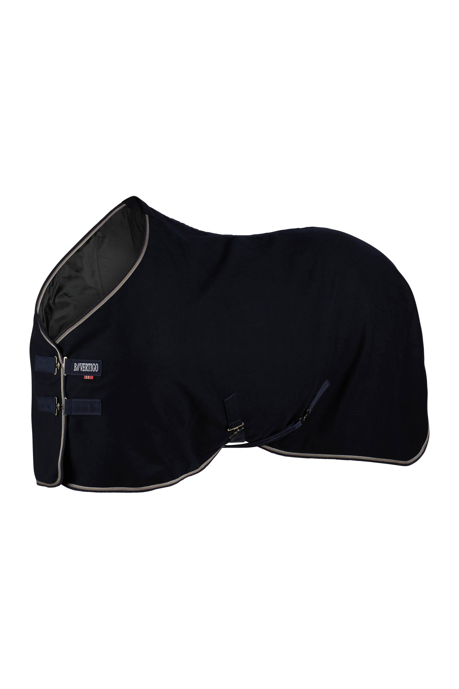 B Vertigo Arendal Golden Stripe Wollen Deken