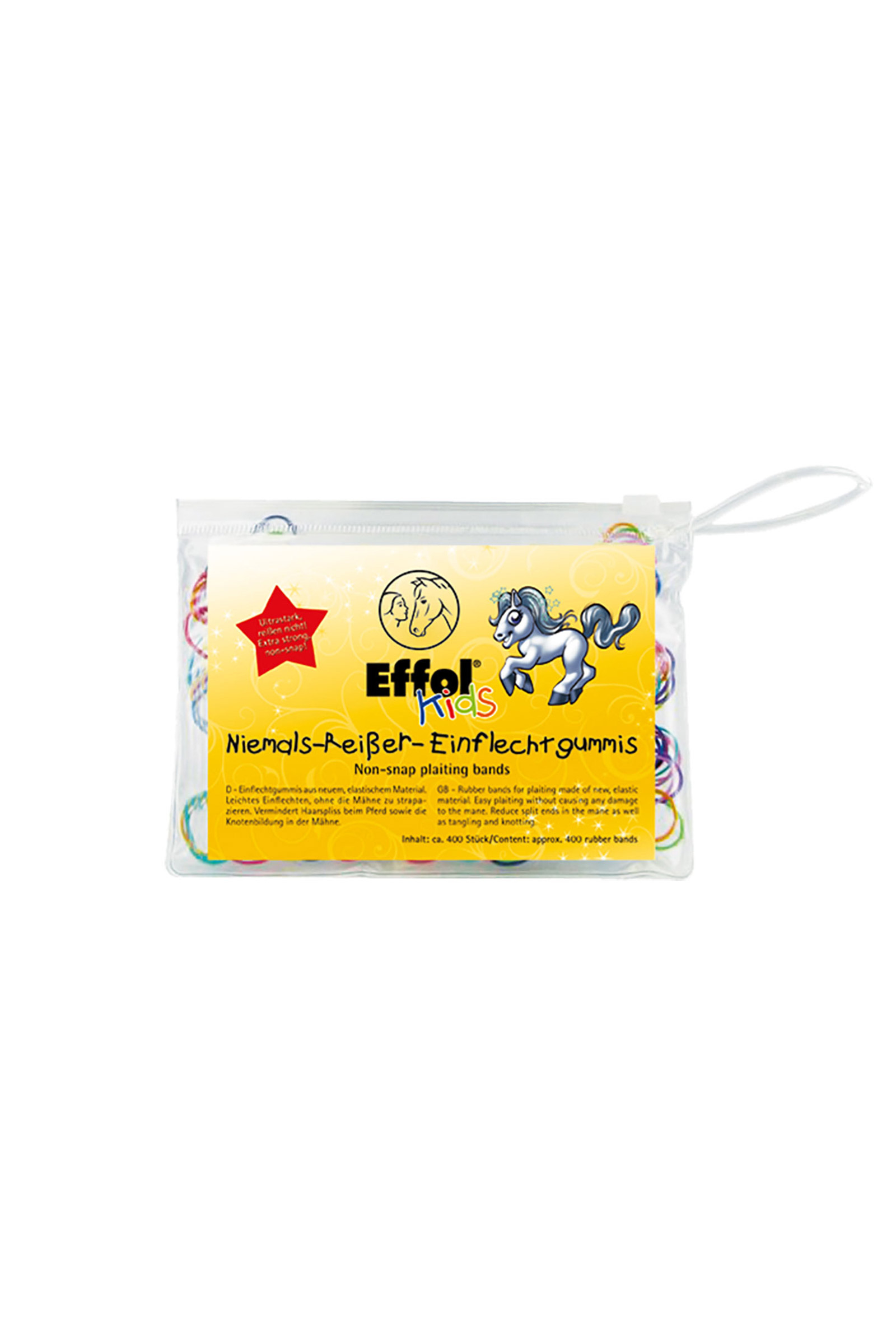 Effol Kids Gekleurde Haarelastiekjes, 400 stuks