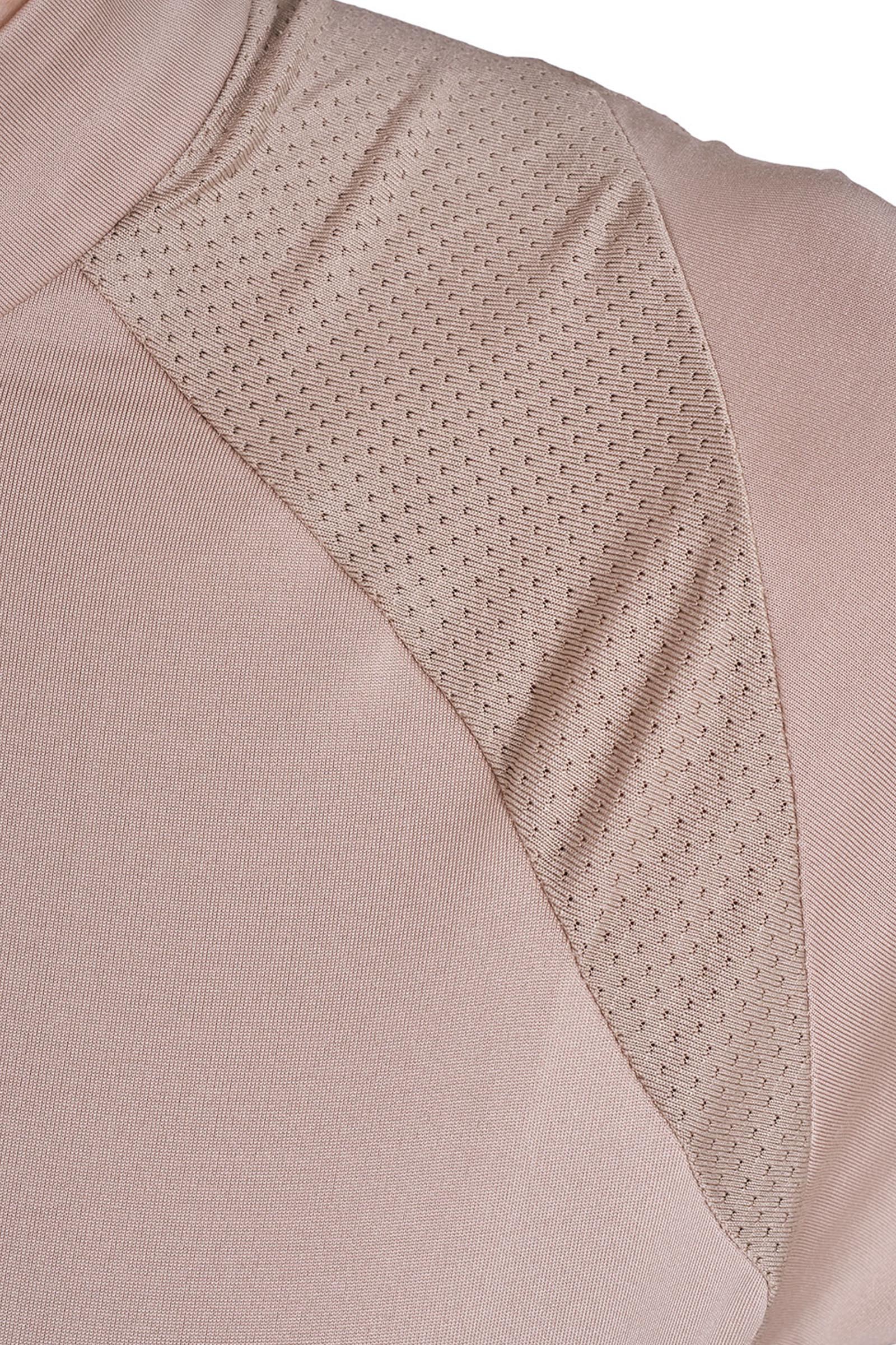 Equestro SS2026 Dames Technische polo korte mouw rits  