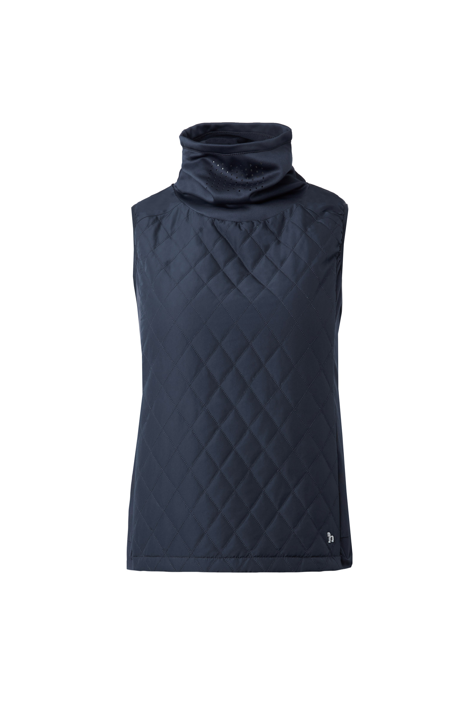Dark Navy Horze Riley hybride bodywarmer, dames