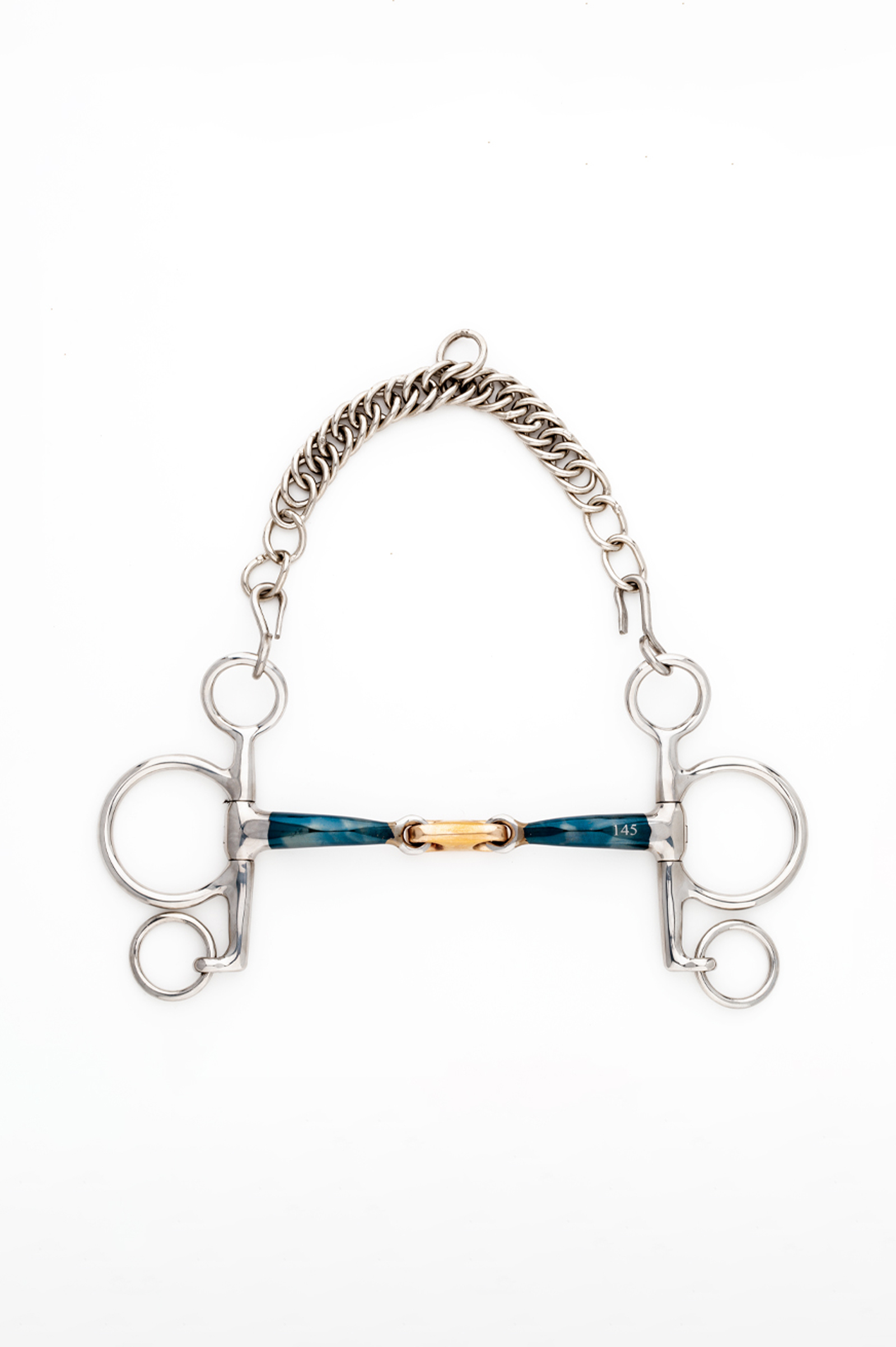 Kavalkade ergonomisch pelhambit, dubbelgebroken, kort, 14 mm