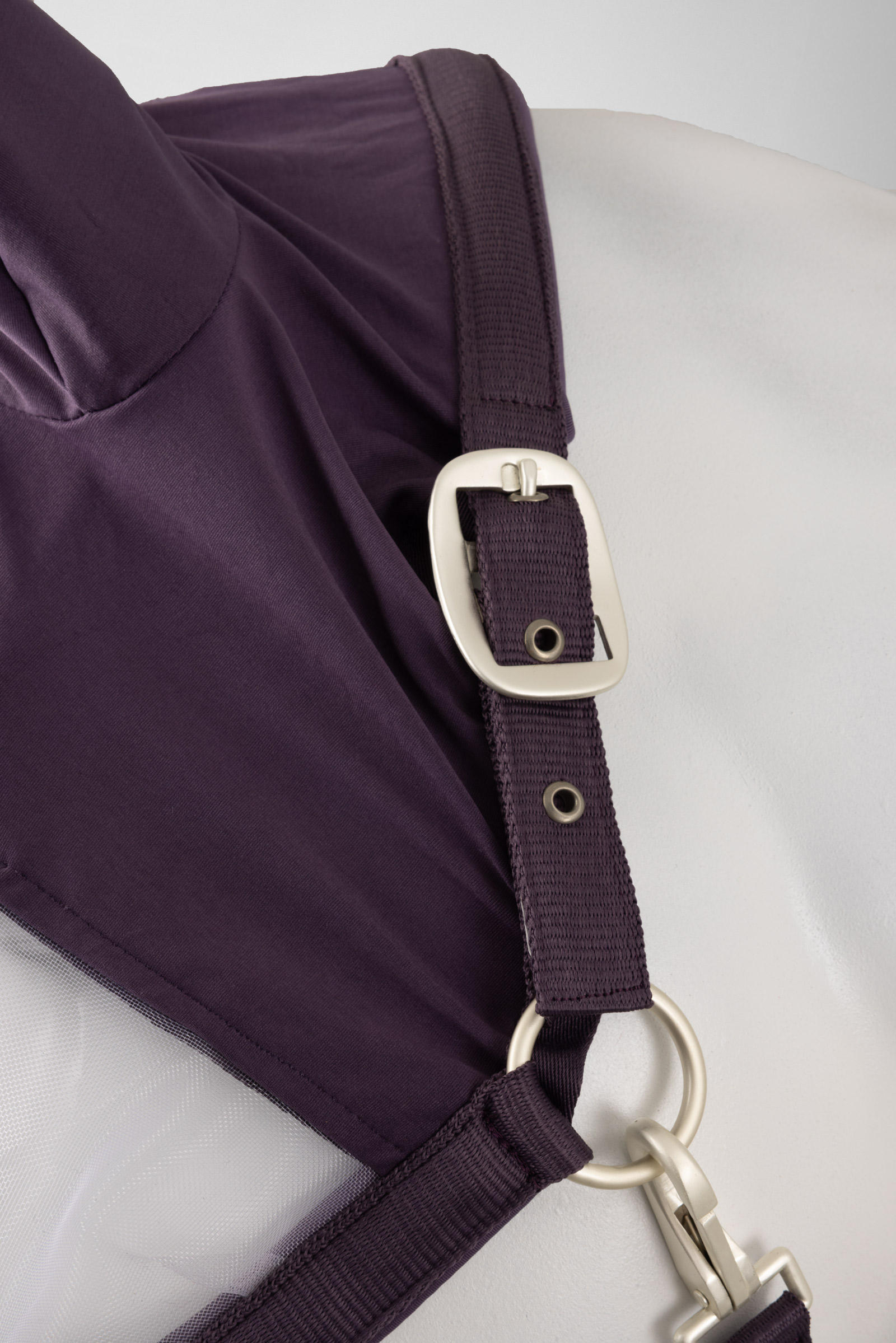 Horze Paso Fino halster met vliegenmasker  