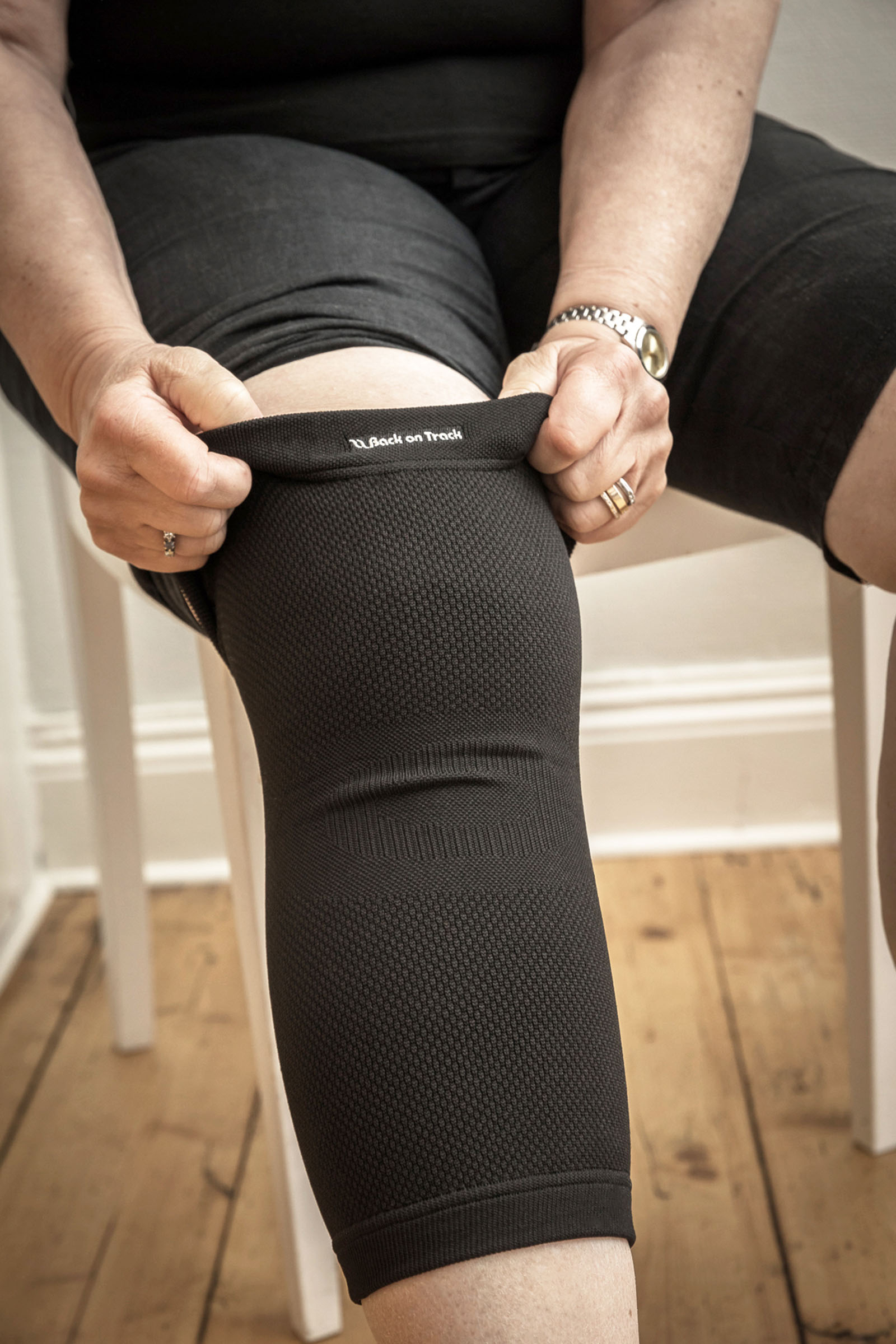 Back on Track fysiotherapeutische kniebeschermer, 4-weg stretch