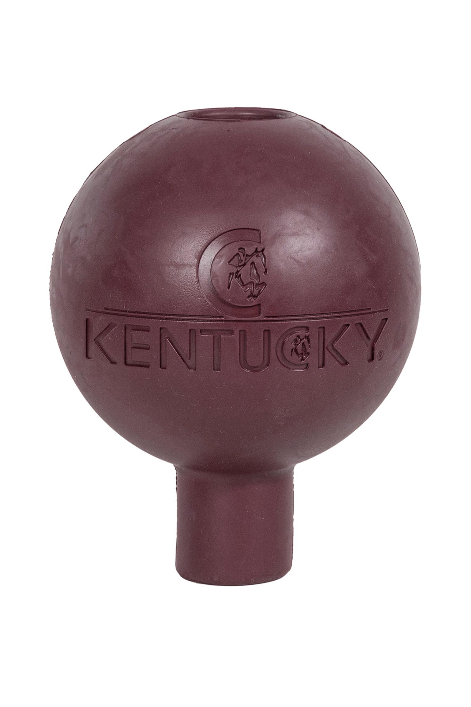 Bordeaux Kentucky Horsewear rubber bal voor touw- en wandbescherming  