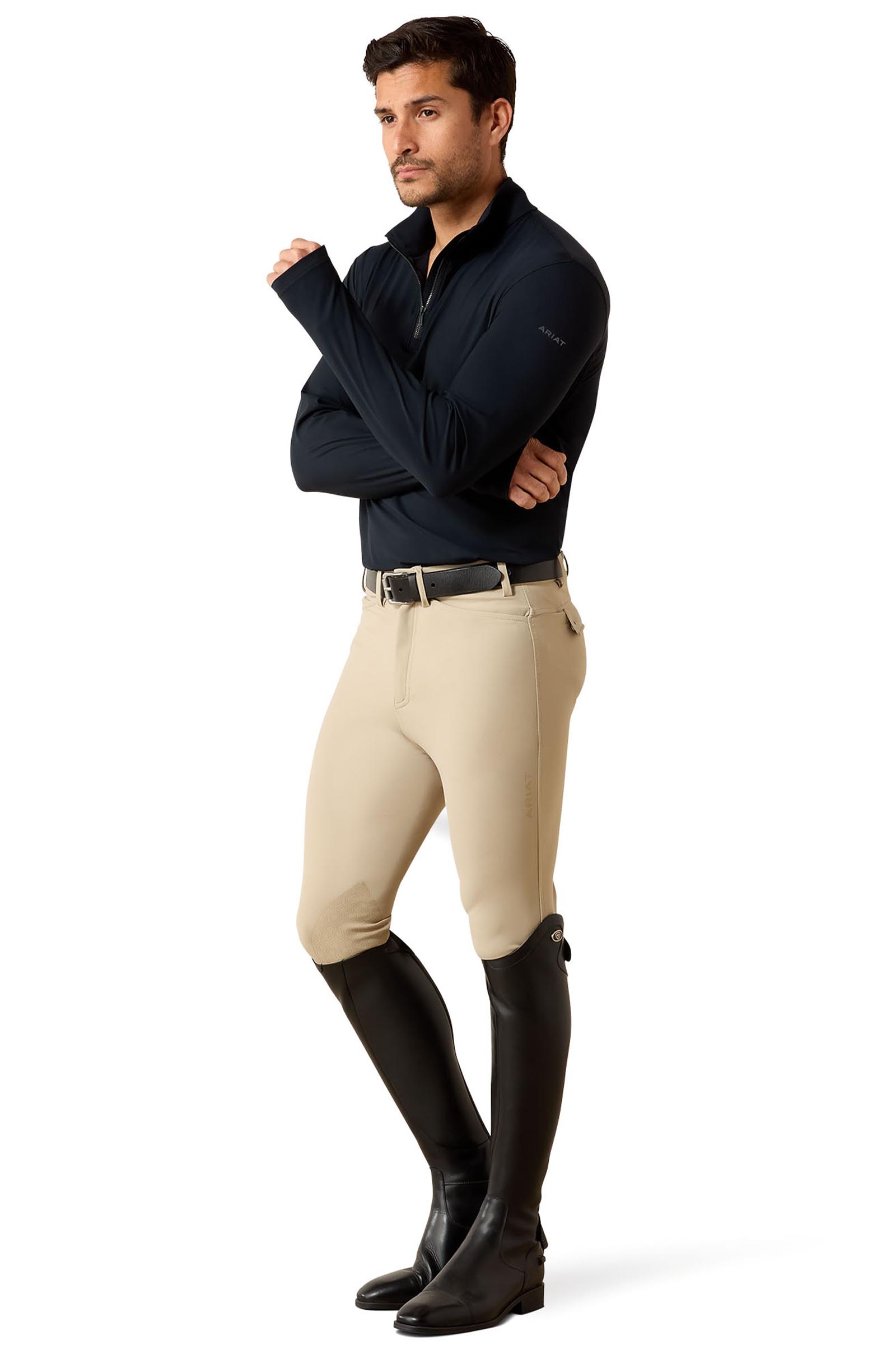 Ariat Heren SolVeil 1/4 Zip baselayer