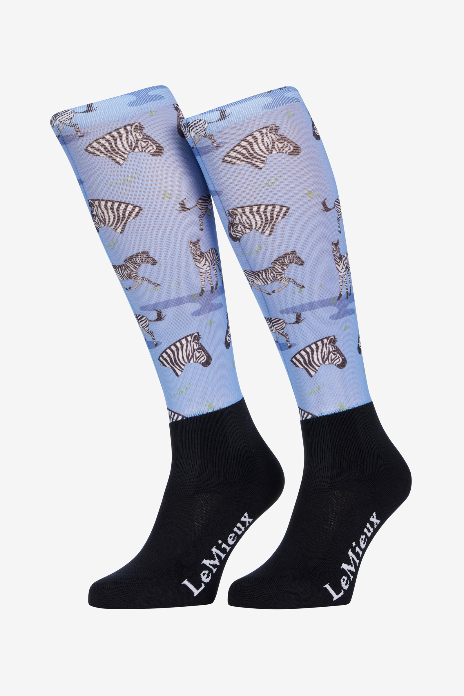 Zebra LeMieux Footsie sokken