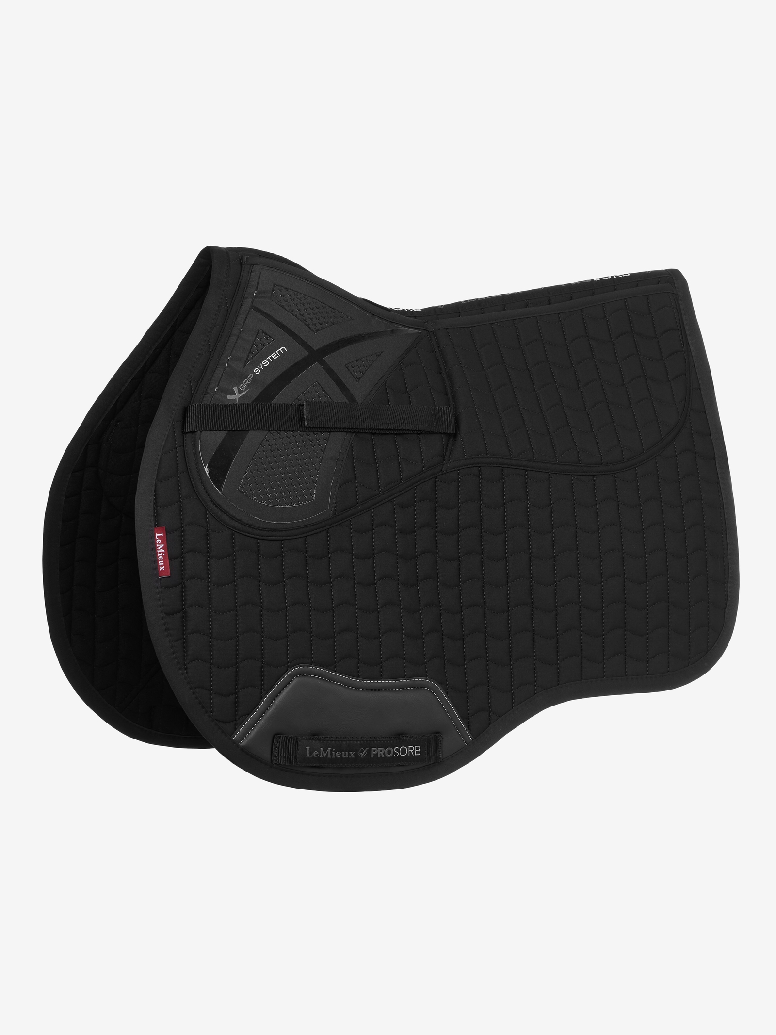 Black LeMieux Prosorb Plain 2 Pocket GP Square Pad