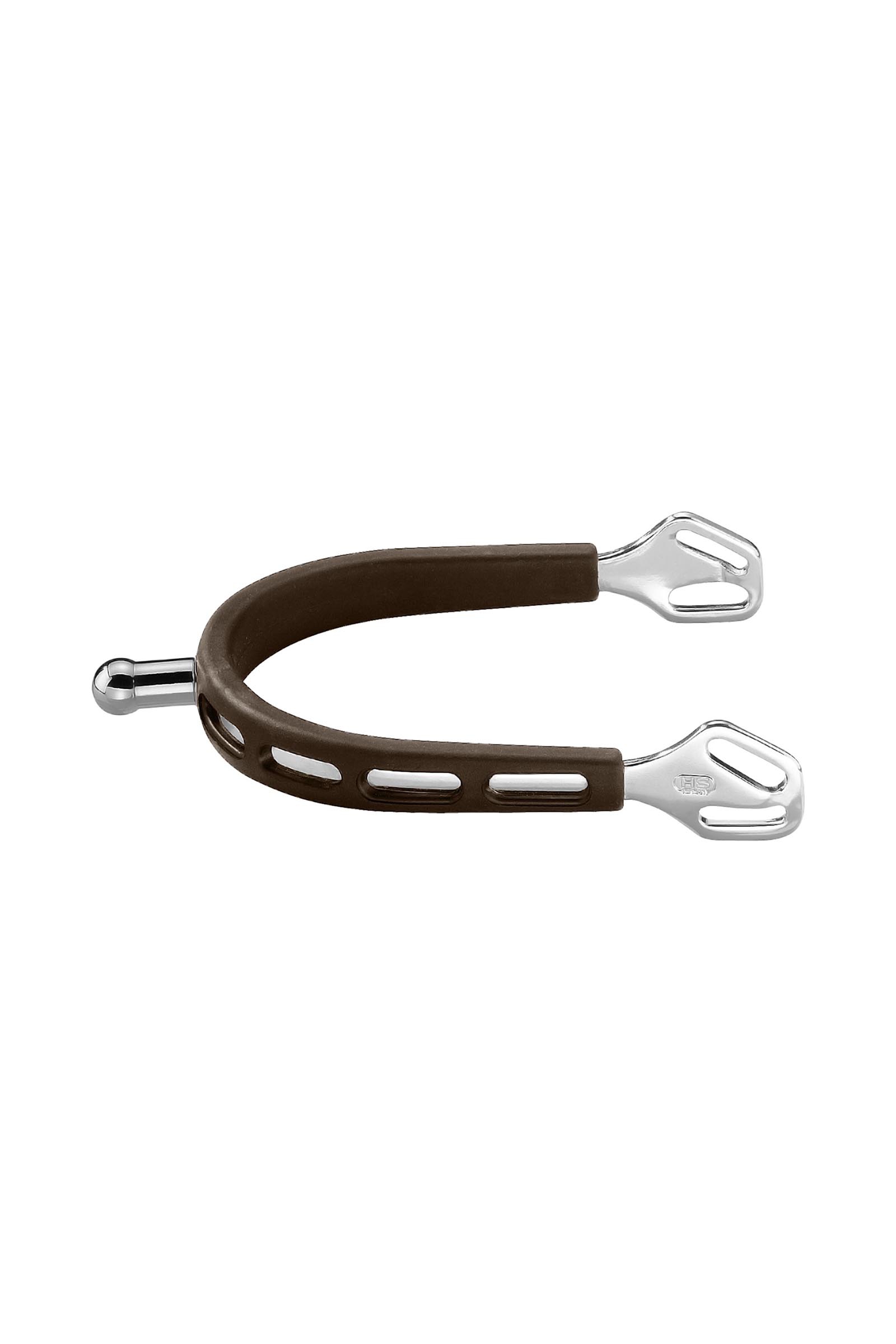 Sprenger Ultra Fit Grip sporen bruin, roestvrij staal, kogelhals