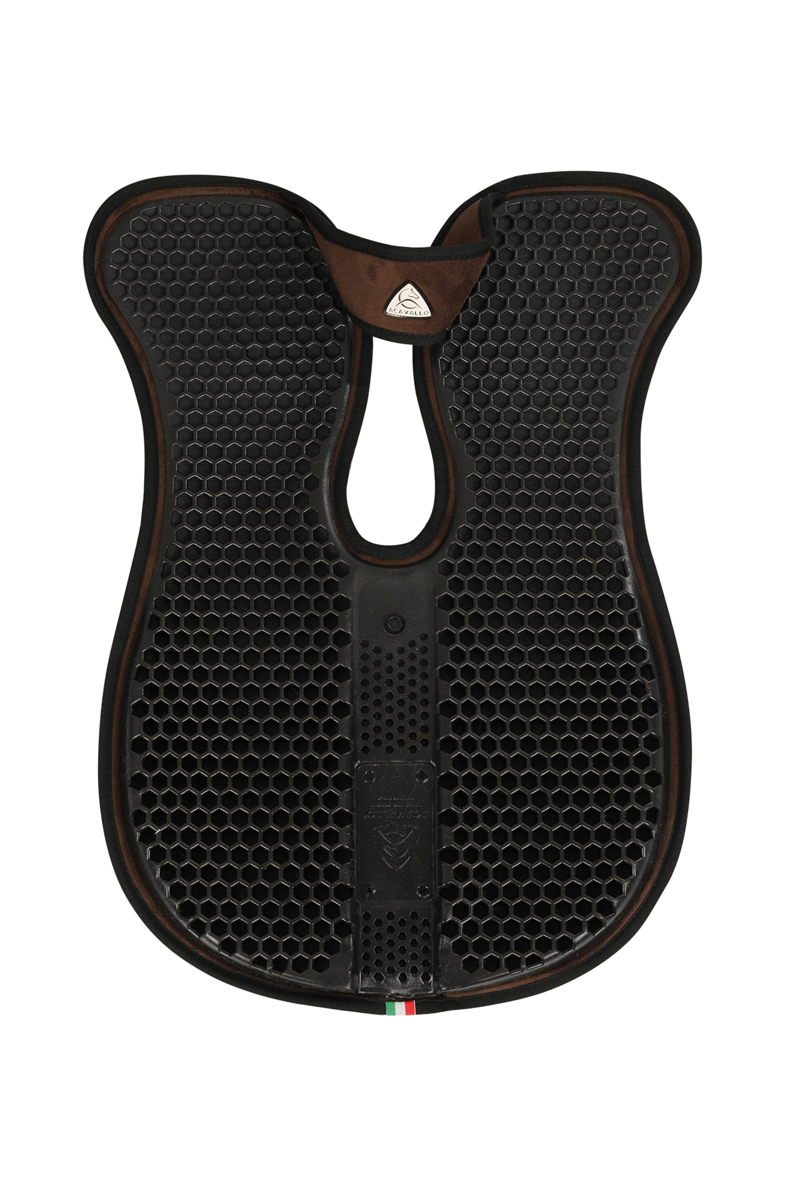 Acavallo Hexagonal Gel Pad in Micropile, schoft vrij, backriser