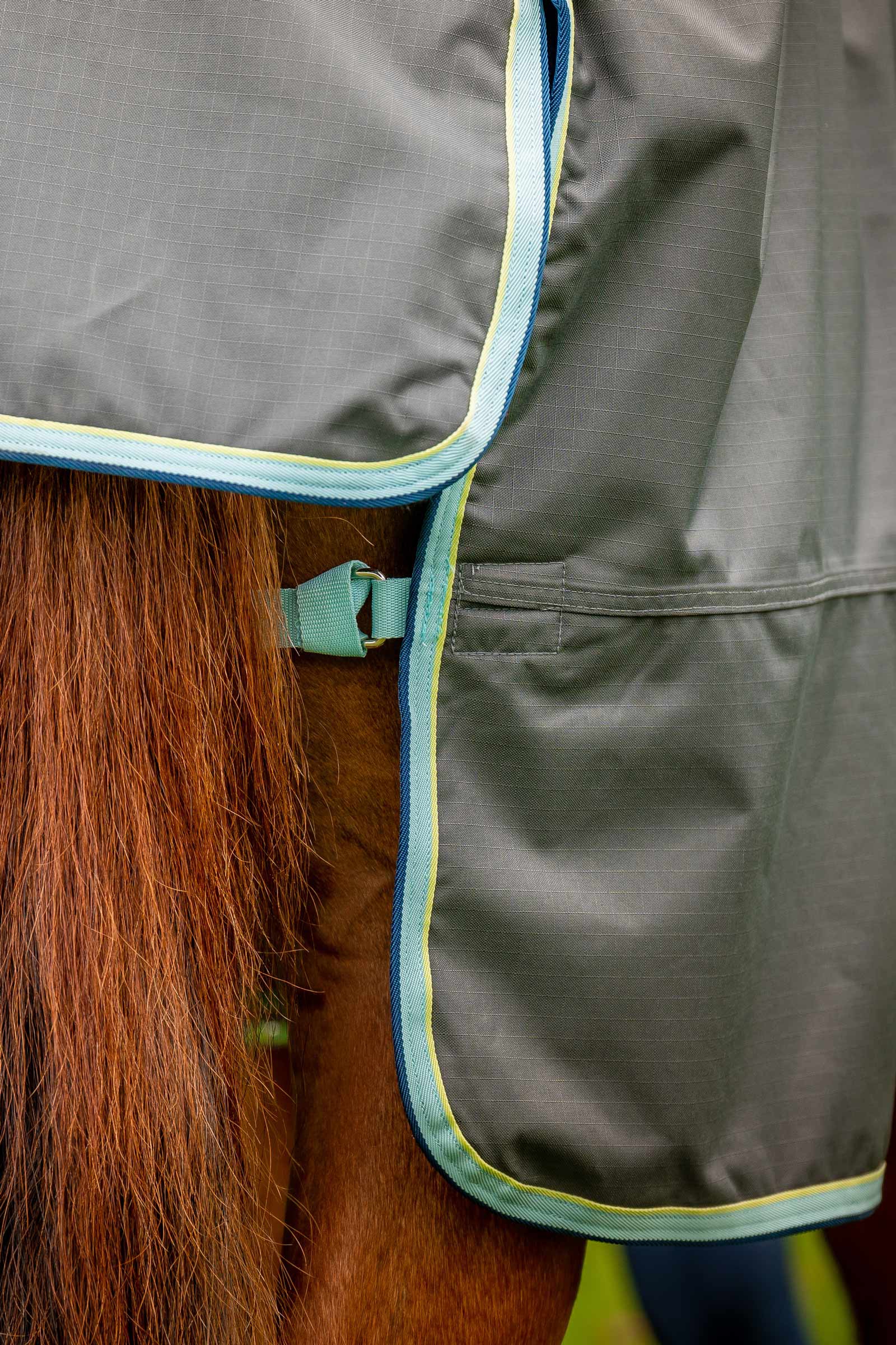 Horseware Amigo Hero Ripstop Plus outdoordeken met afneembare hals, 200g