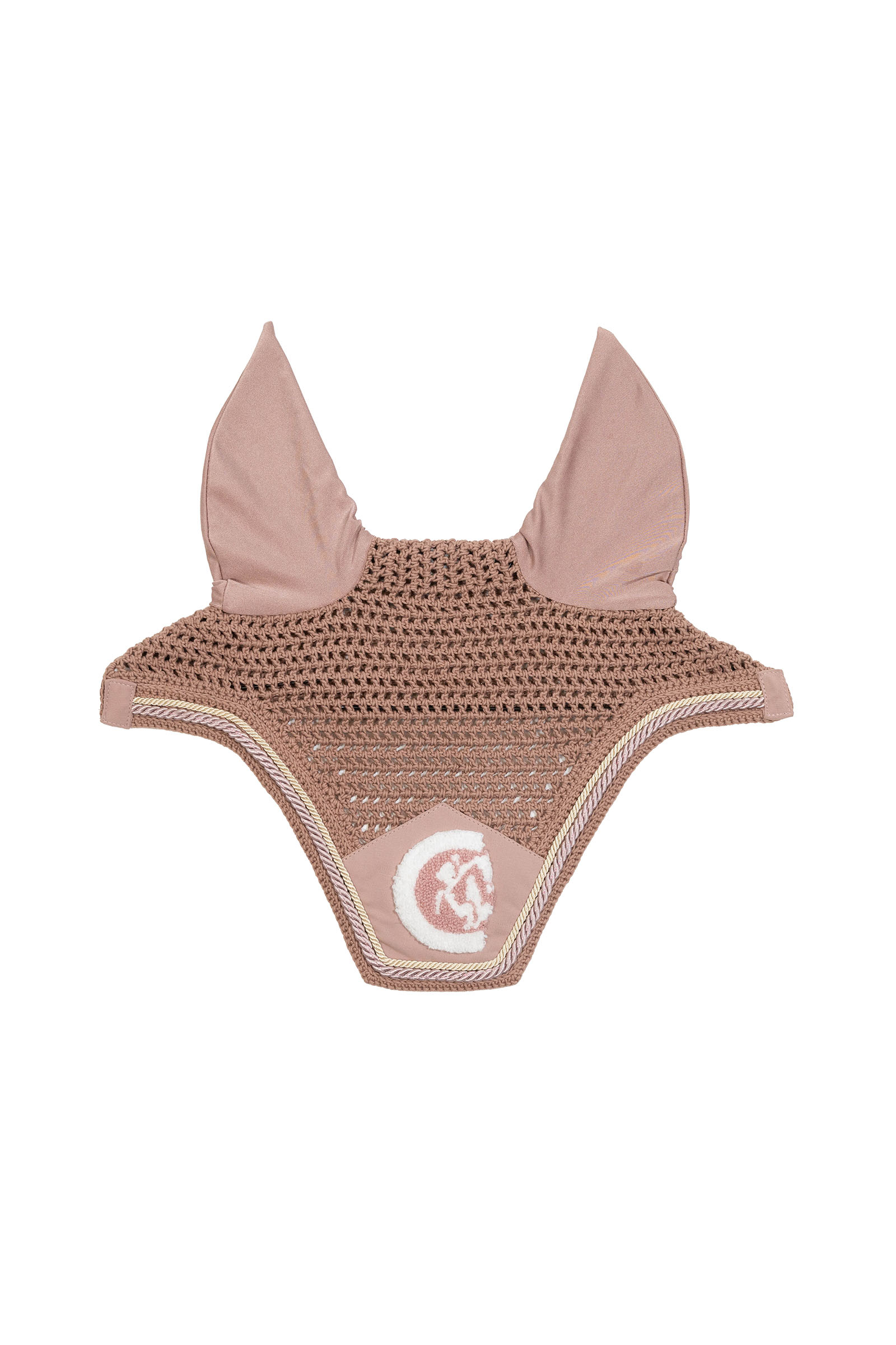 old rose Kentucky Horsewear oornetje Wellington 3D Logo rope