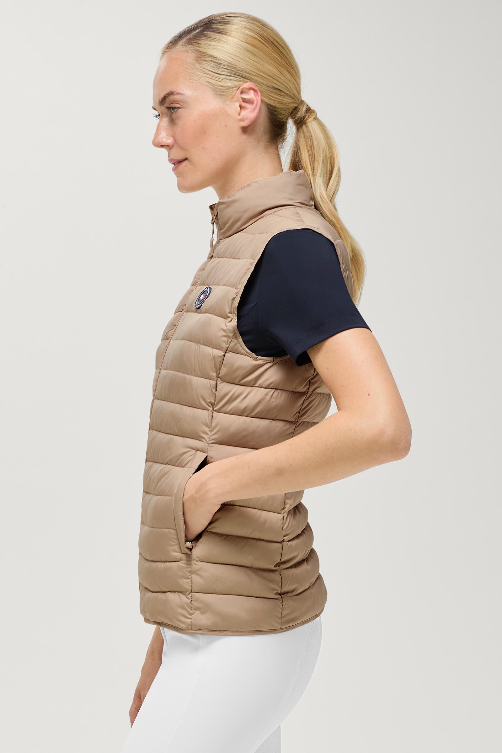 Tommy Hilfiger Equestrian Serano dames gewatteerde bodywarmer