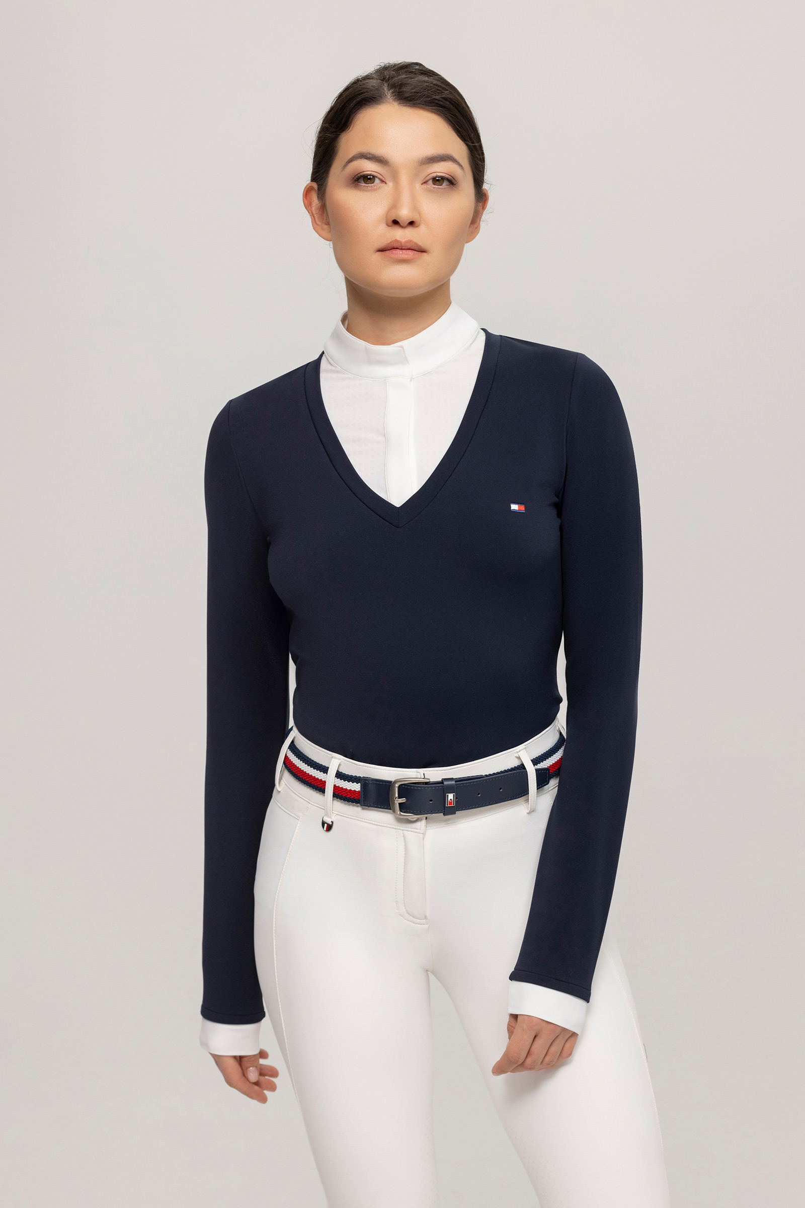 Tommy Hilfiger Equestrian Montana dames 2-in-1 wedstrijdshirt