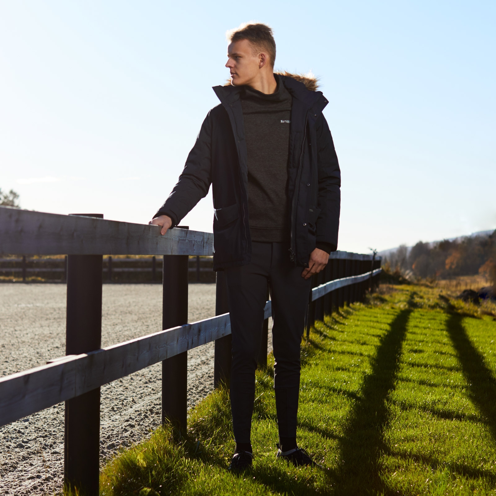 B Vertigo Daniel Fleece Sweatshirt, heren