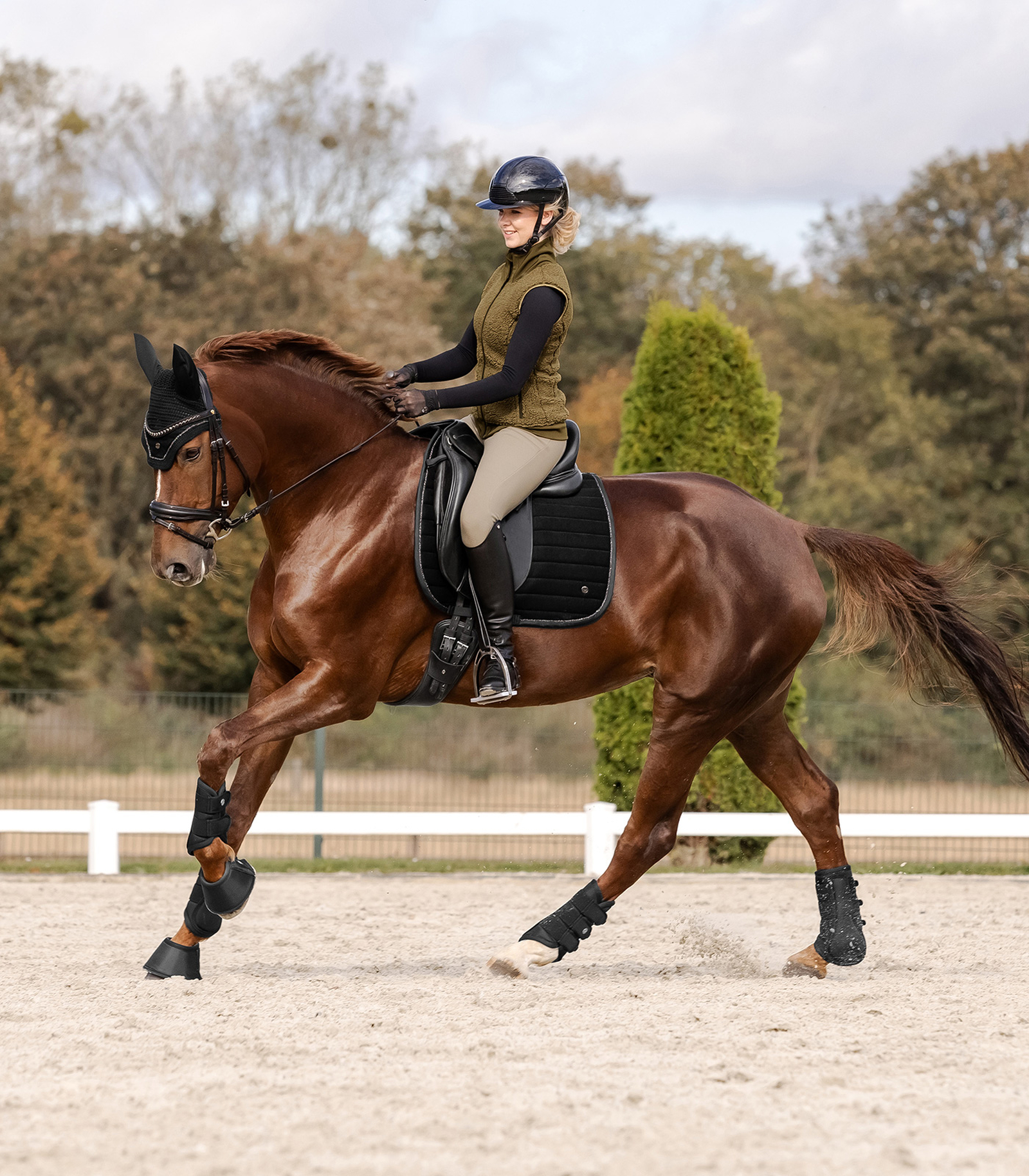 ELT Comfort Ride Glam dames rijbroek met full grip