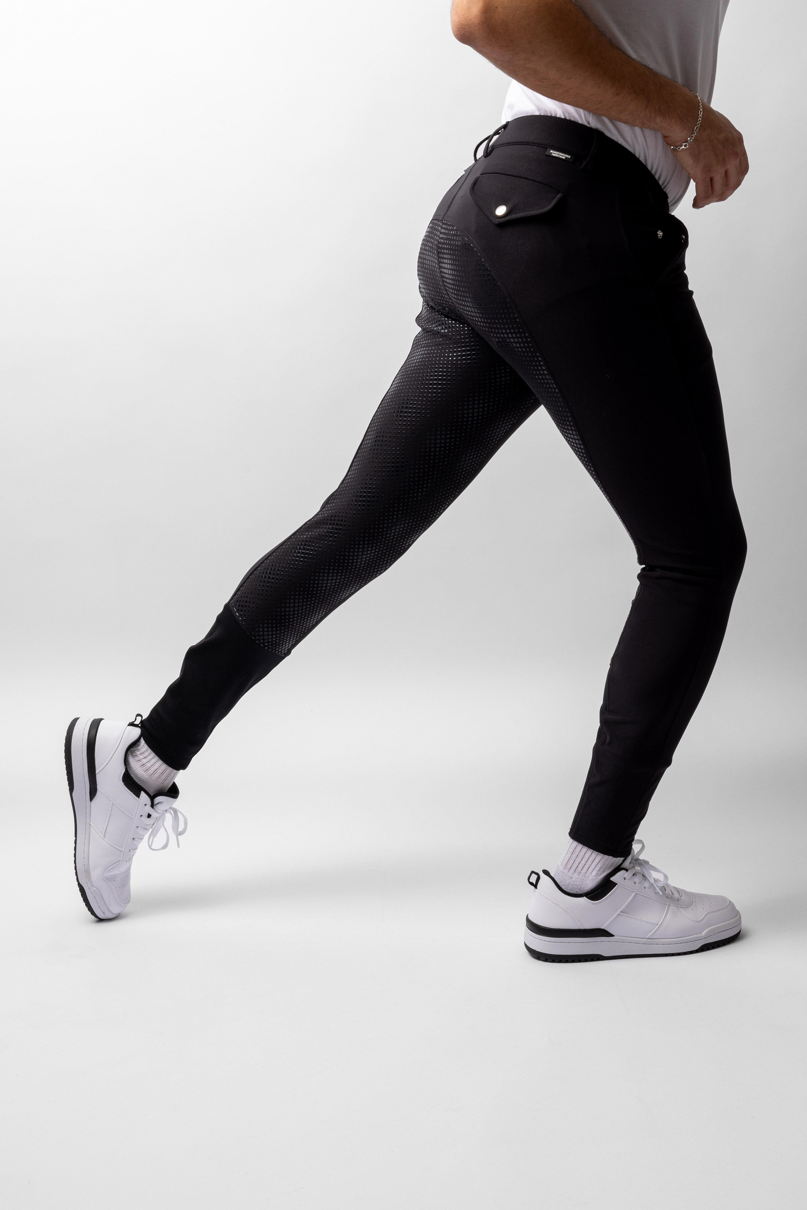 Horze Grand Prix heren rijbroek met fullseat van siliconen UPF 50+