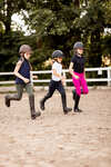 Horze Madison Siliconen Zitvlak Tights, kinderen