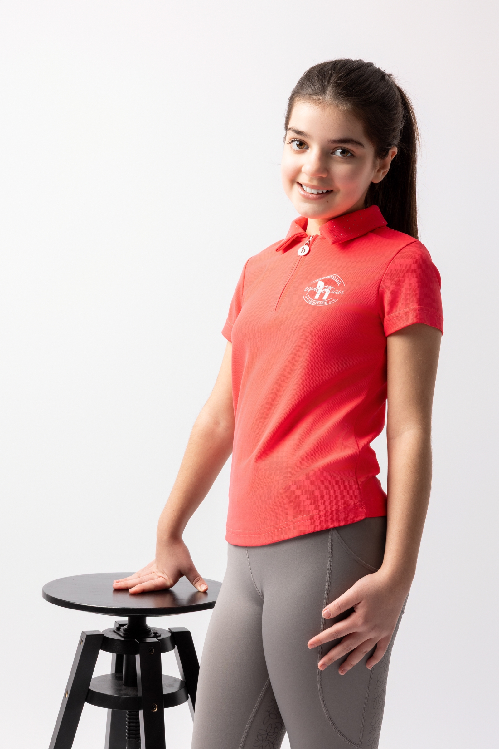 Horze Fay kinder poloshirt  